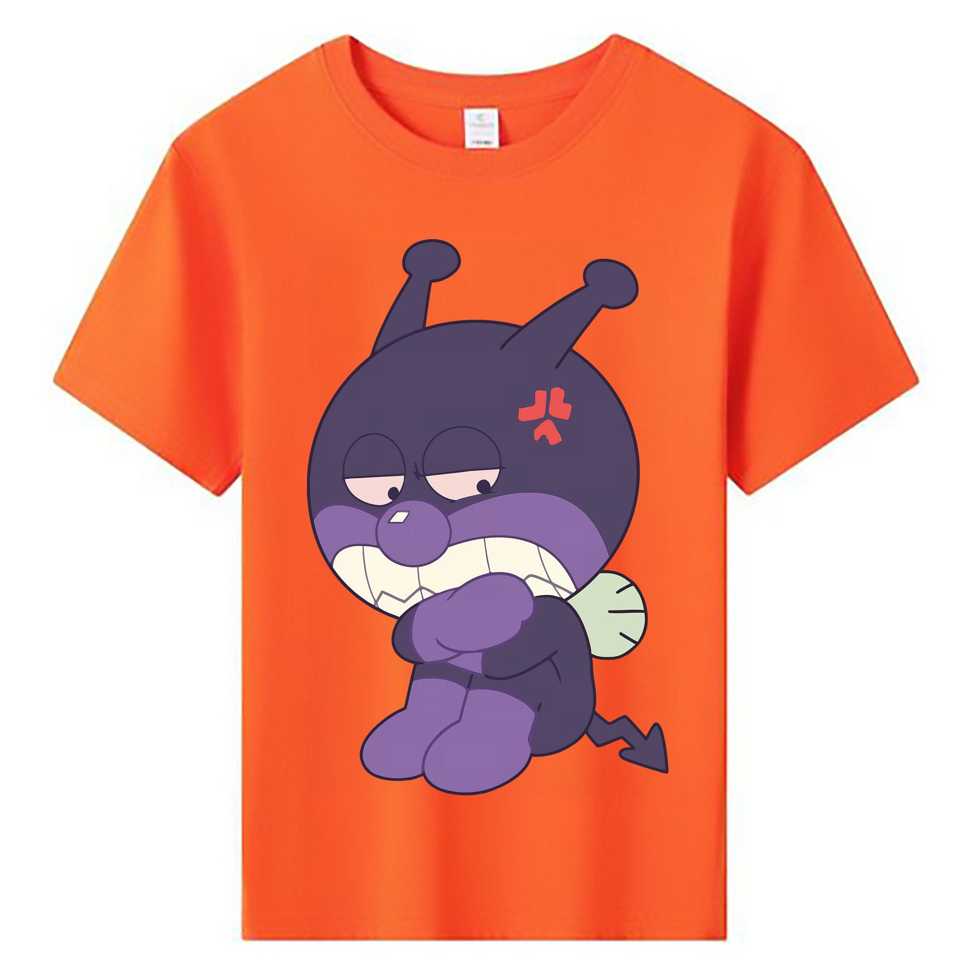 （画像用） アンパンマン Anpanman 綿100％キッズTシャツ（フロントプリント）