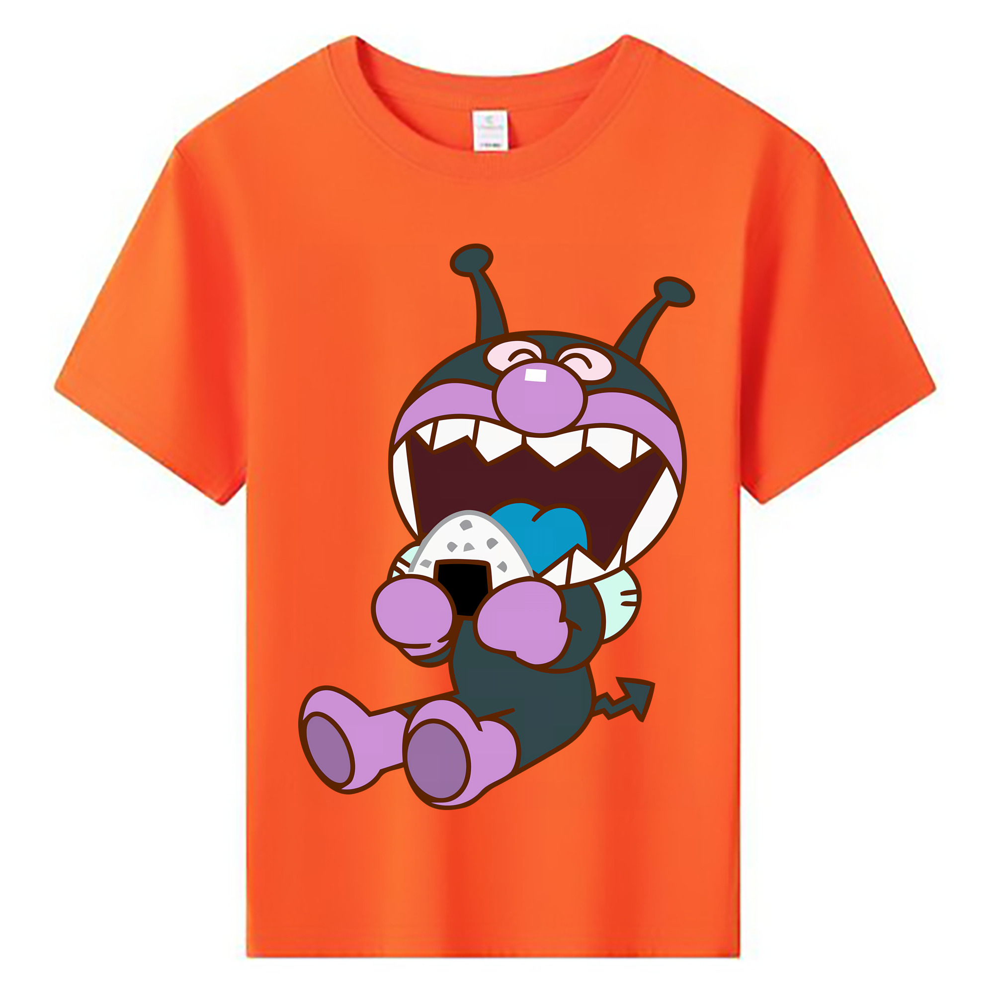（画像用） アンパンマン Anpanman 綿100％キッズTシャツ（フロントプリント）
