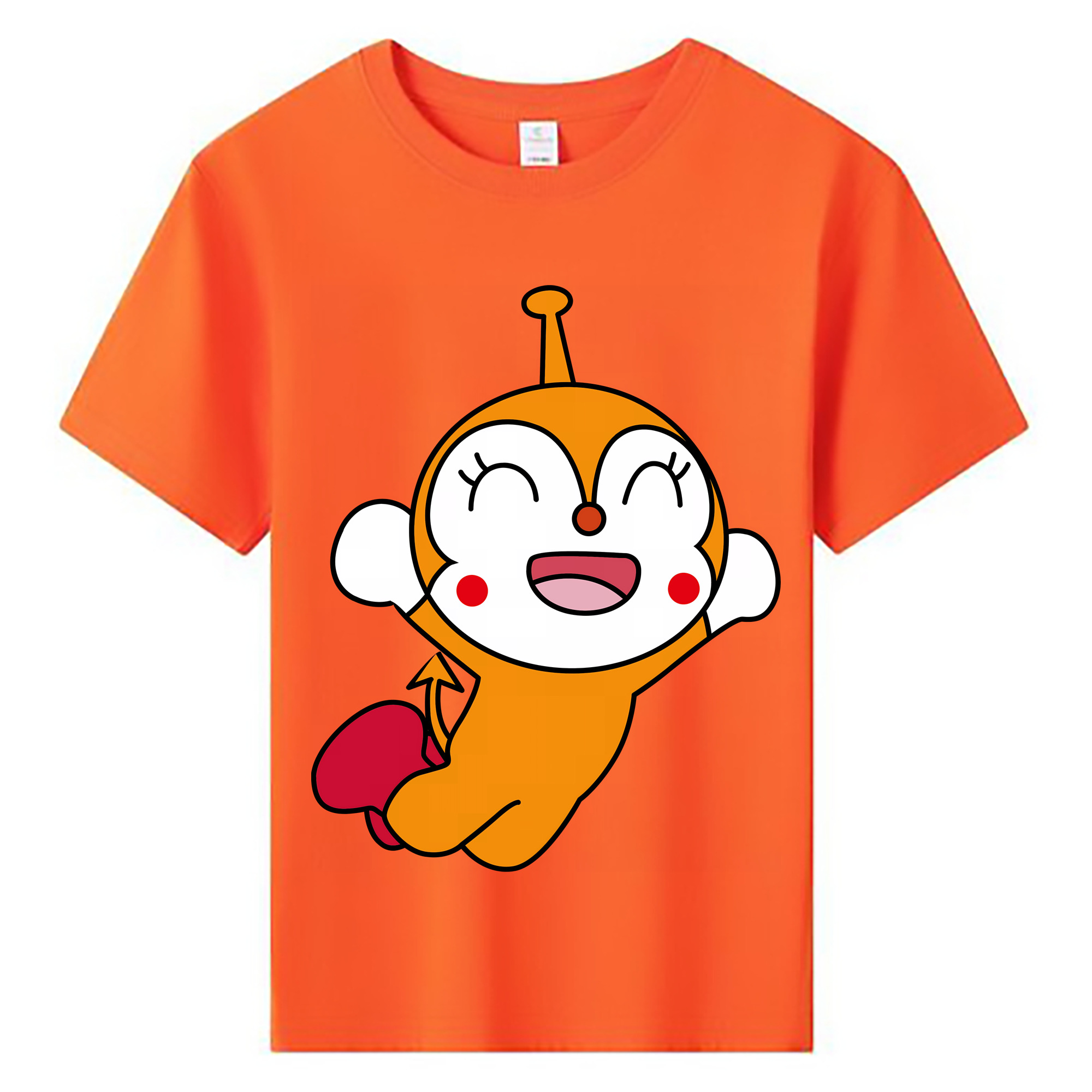 （画像用） アンパンマン Anpanman 綿100％キッズTシャツ（フロントプリント）