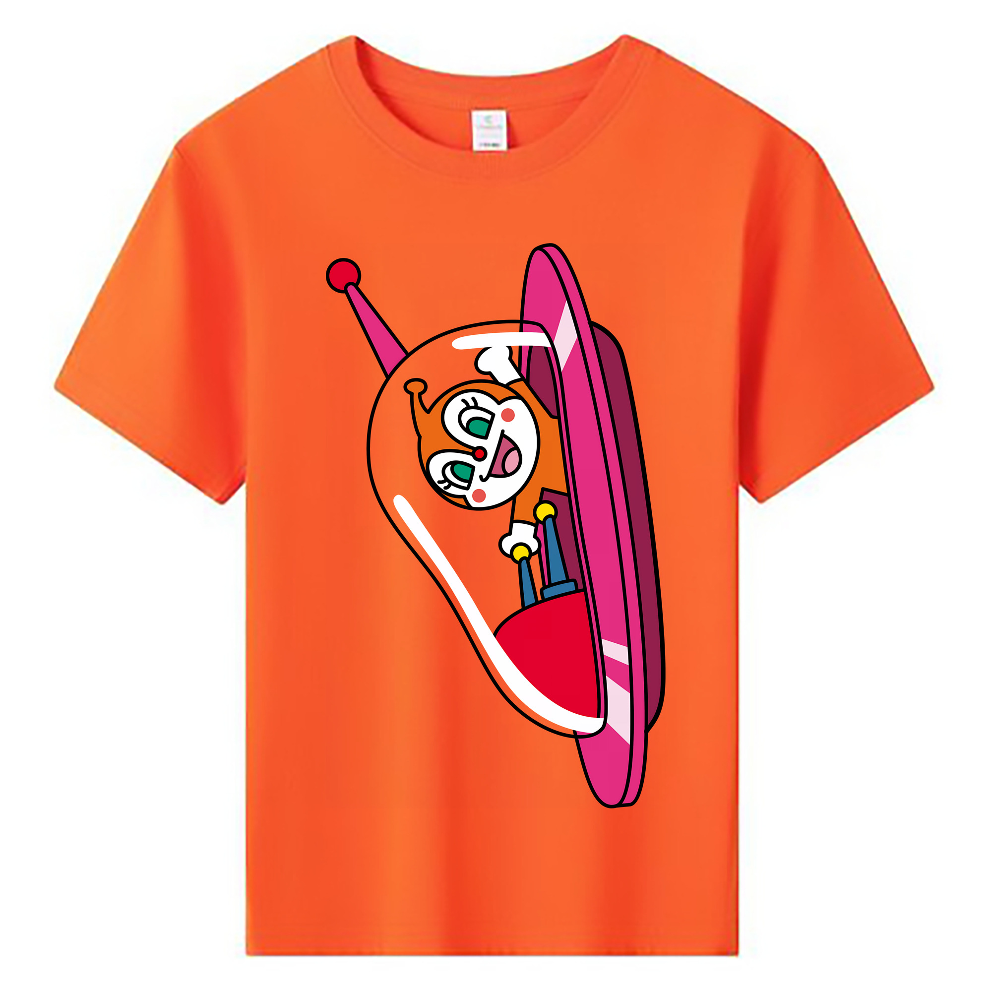 （画像用） アンパンマン Anpanman 綿100％キッズTシャツ（フロントプリント）