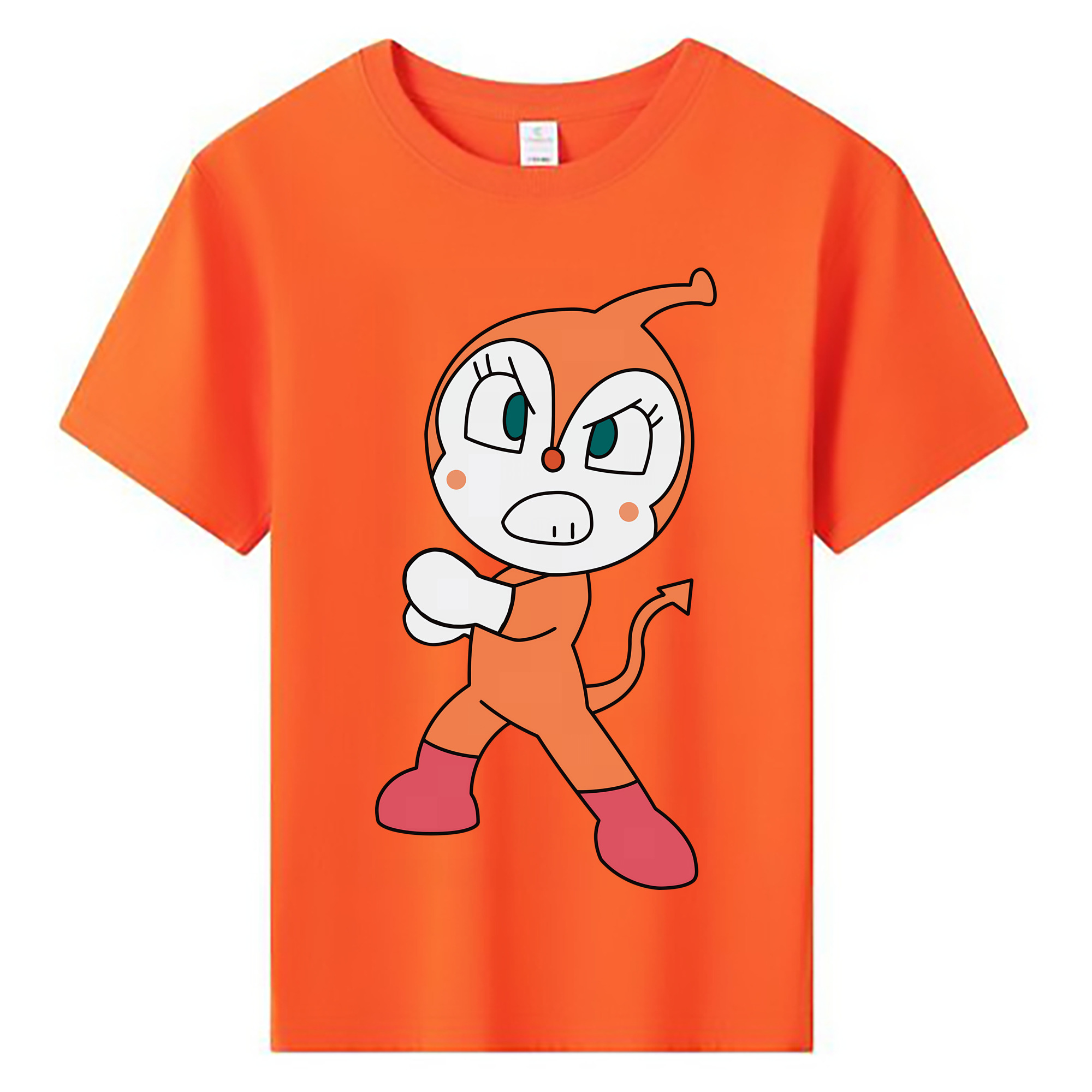 （画像用） アンパンマン Anpanman 綿100％キッズTシャツ（フロントプリント）
