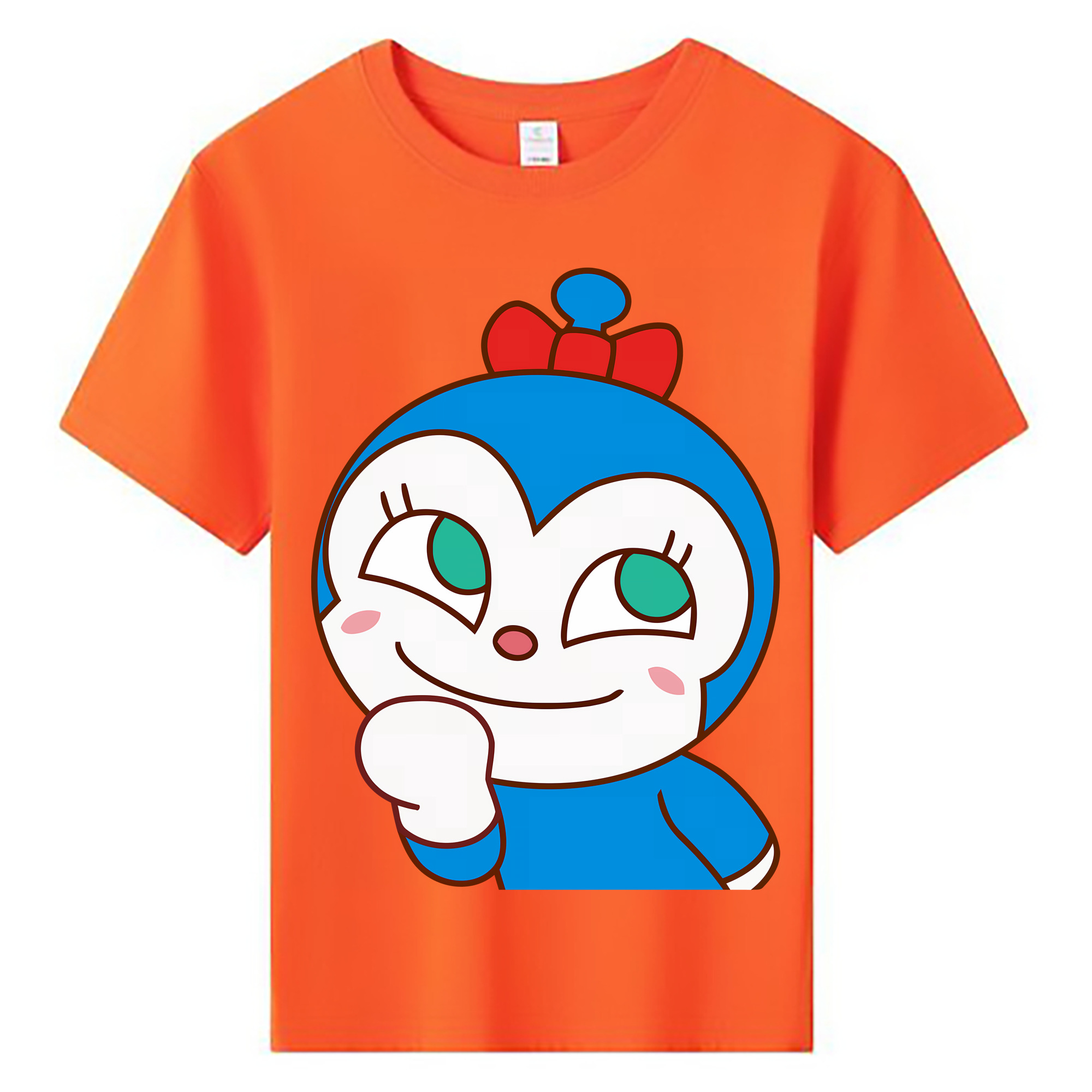（画像用） アンパンマン Anpanman 綿100％キッズTシャツ（フロントプリント）