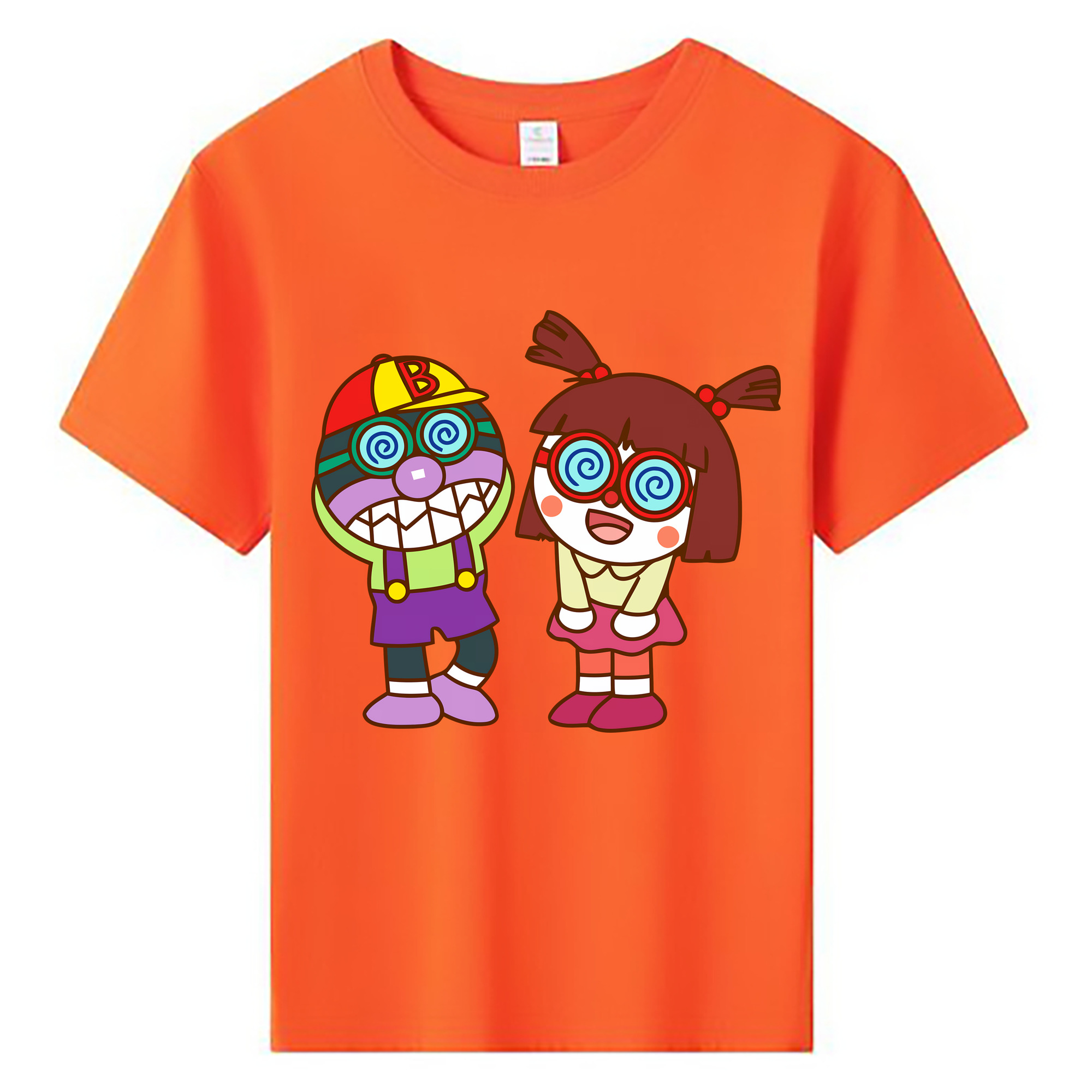 （画像用） アンパンマン Anpanman 綿100％キッズTシャツ（フロントプリント）