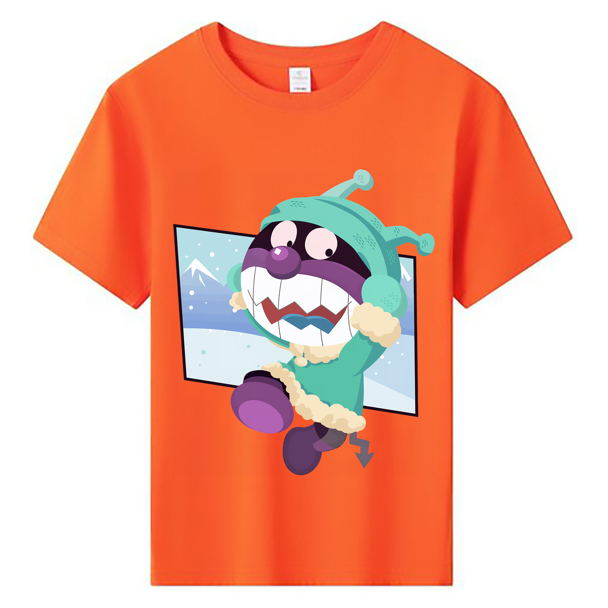 （画像用） アンパンマン Anpanman 綿100％キッズTシャツ（フロントプリント）