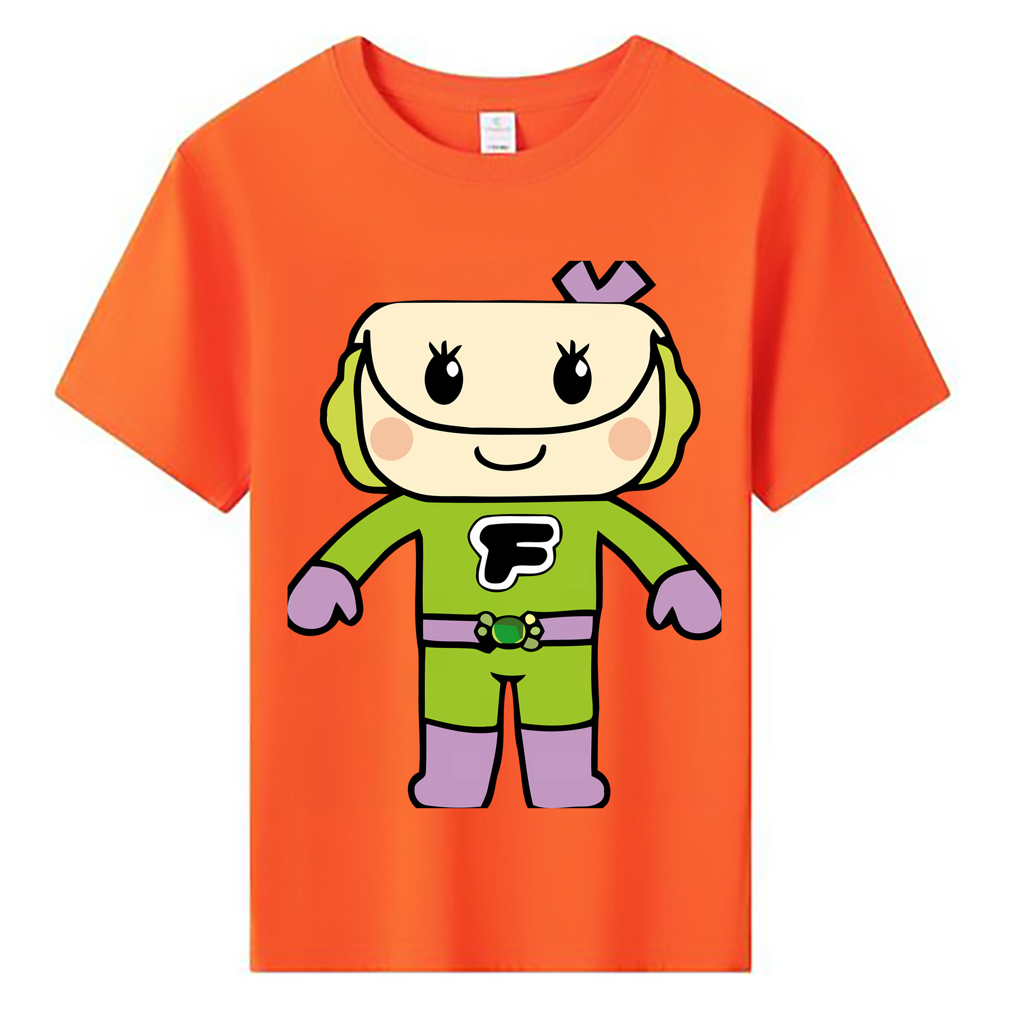 （画像用） アンパンマン Anpanman 綿100％キッズTシャツ（フロントプリント）