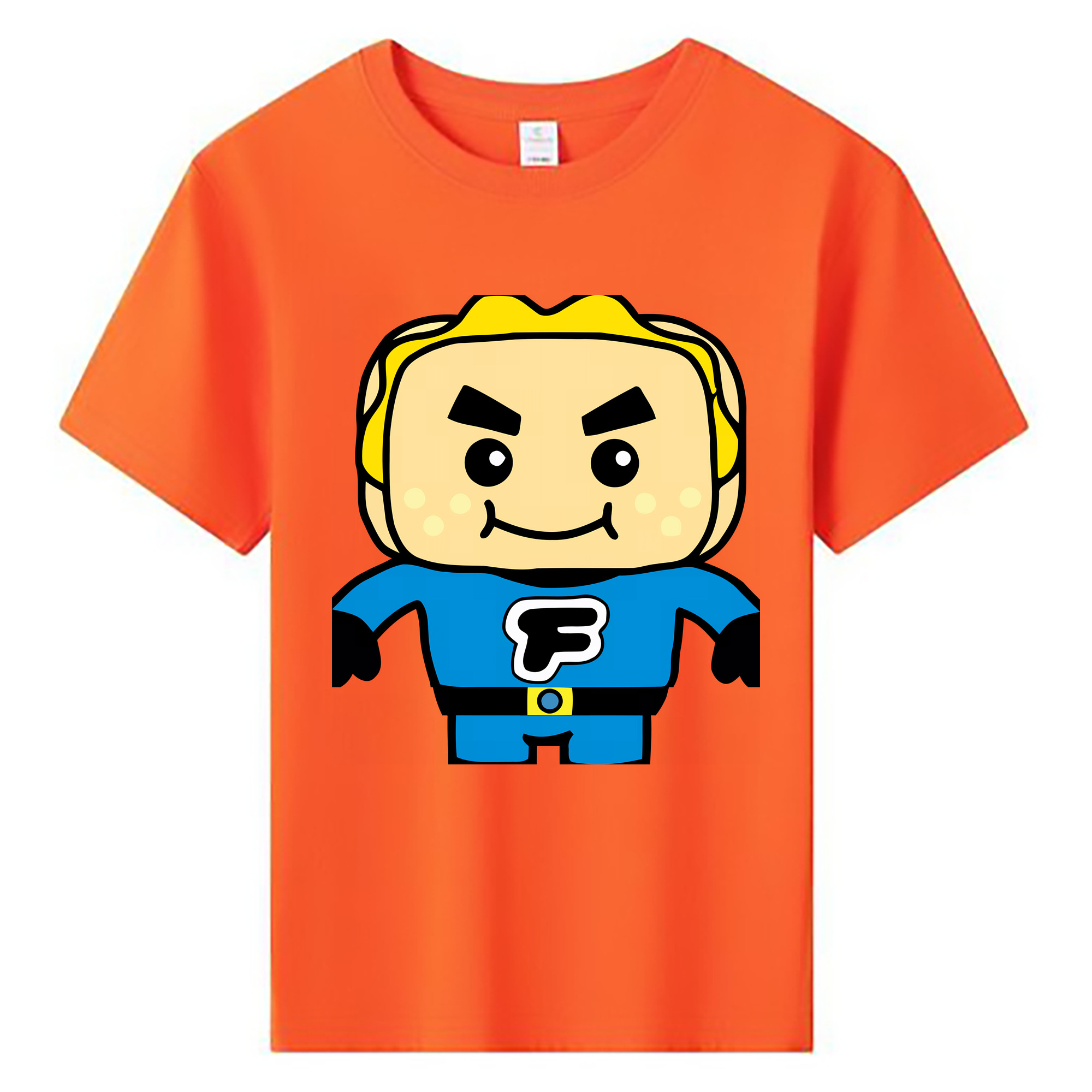 （画像用） アンパンマン Anpanman 綿100％キッズTシャツ（フロントプリント）