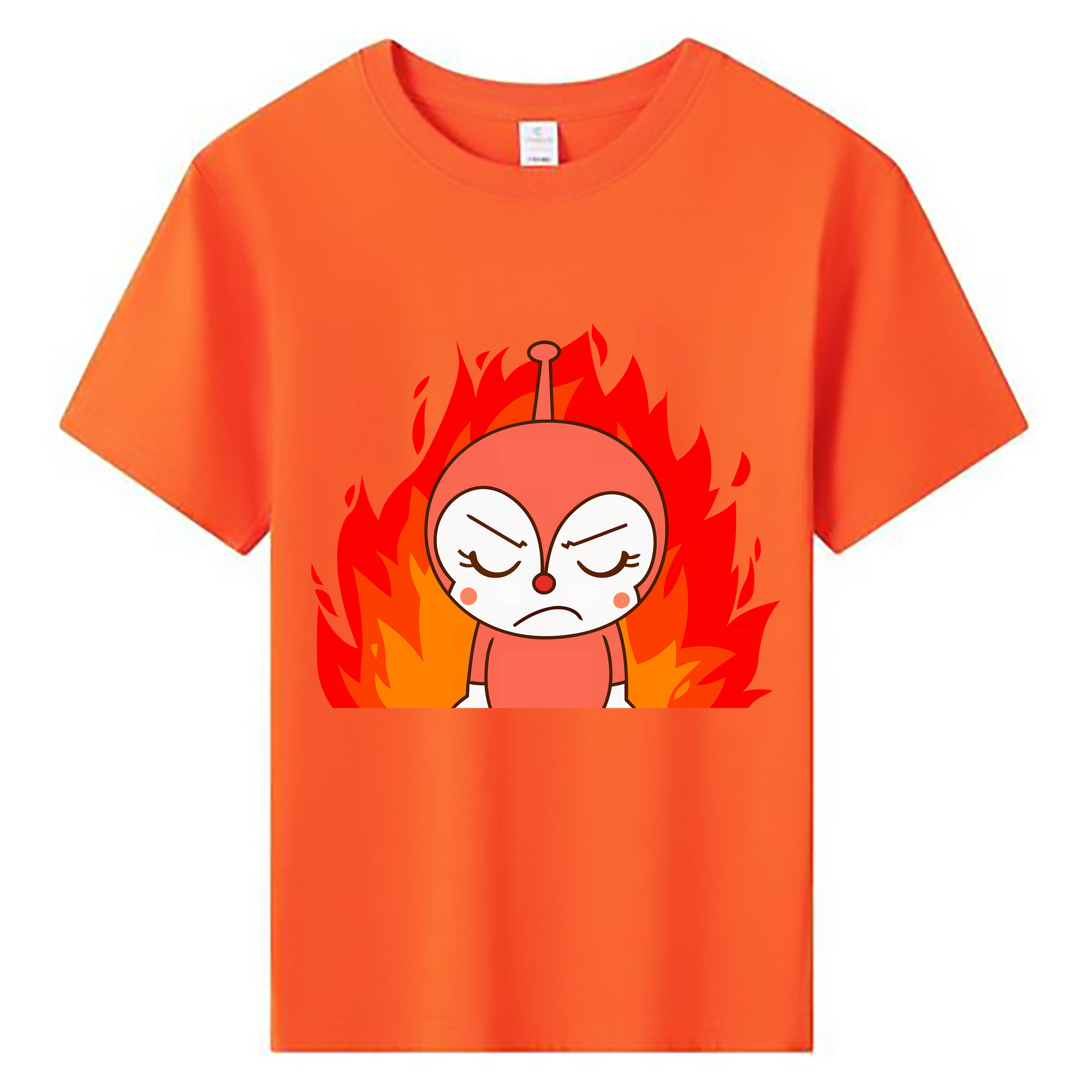 （画像用） アンパンマン Anpanman 綿100％キッズTシャツ（フロントプリント）