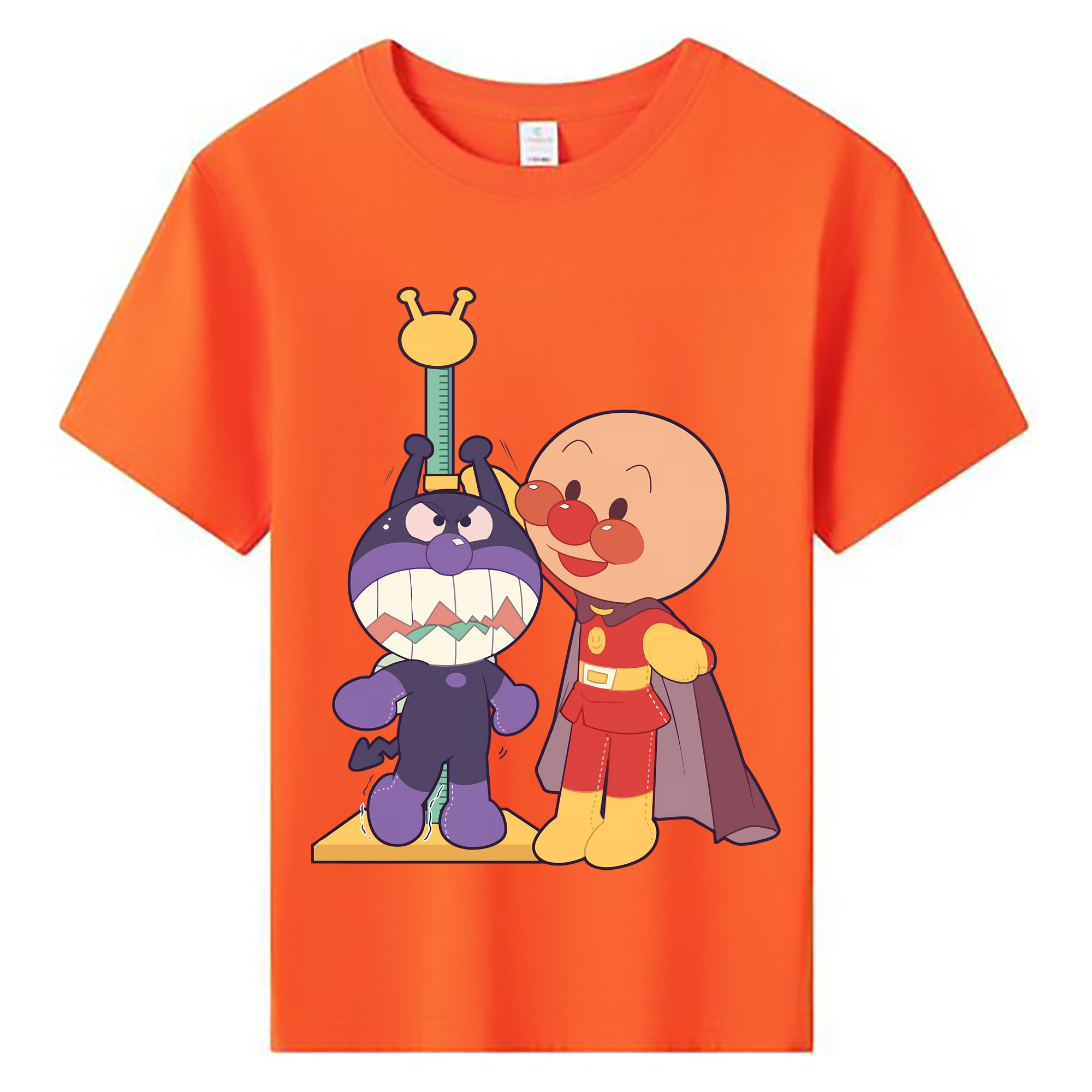 （画像用） アンパンマン Anpanman 綿100％キッズTシャツ（フロントプリント）