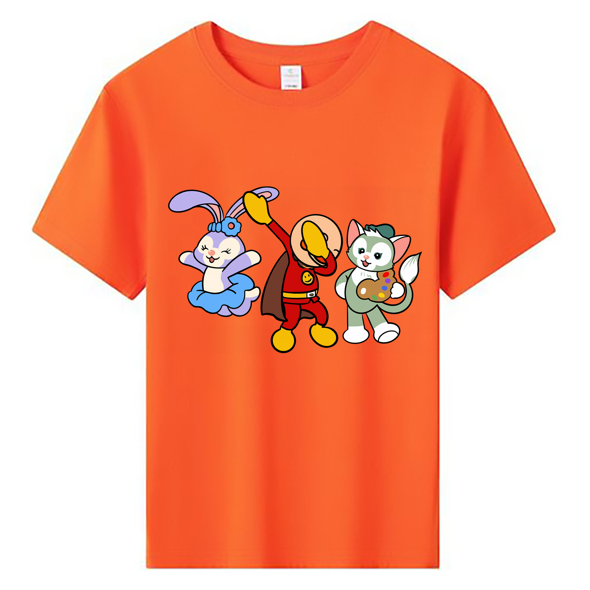 （画像用） アンパンマン Anpanman 綿100％キッズTシャツ（フロントプリント）