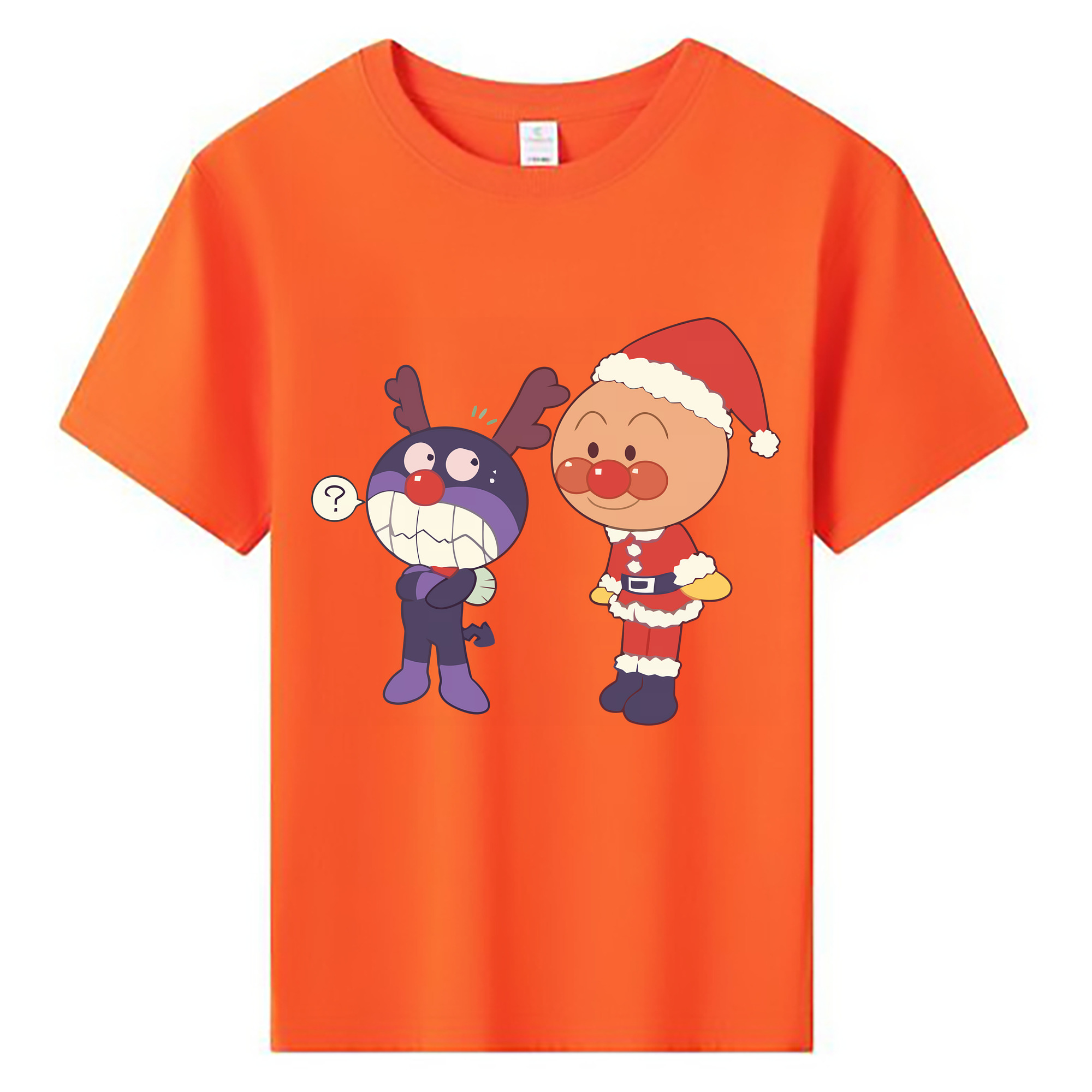 （画像用） アンパンマン Anpanman 綿100％キッズTシャツ（フロントプリント）