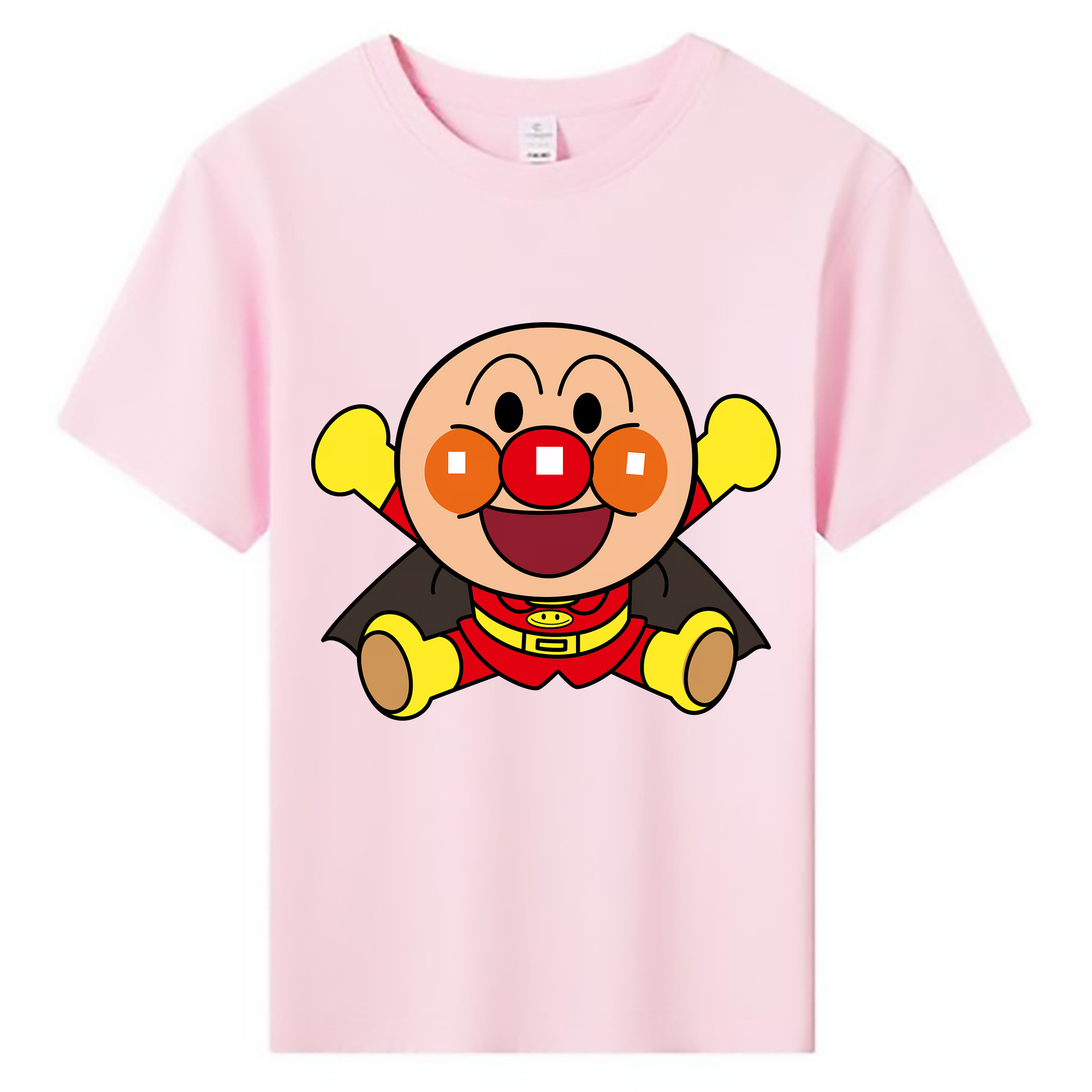 （画像用） アンパンマン Anpanman 綿100％キッズTシャツ（フロントプリント）