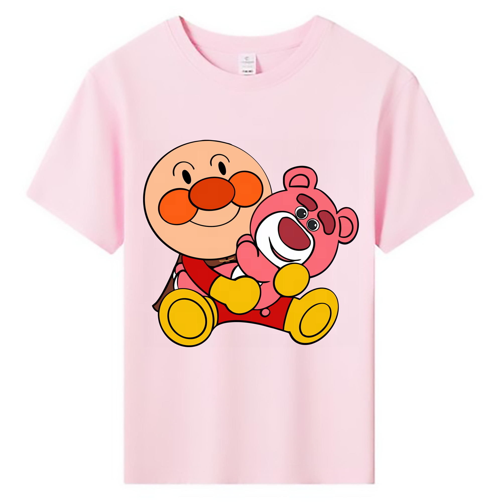（画像用） アンパンマン Anpanman 綿100％キッズTシャツ（フロントプリント）
