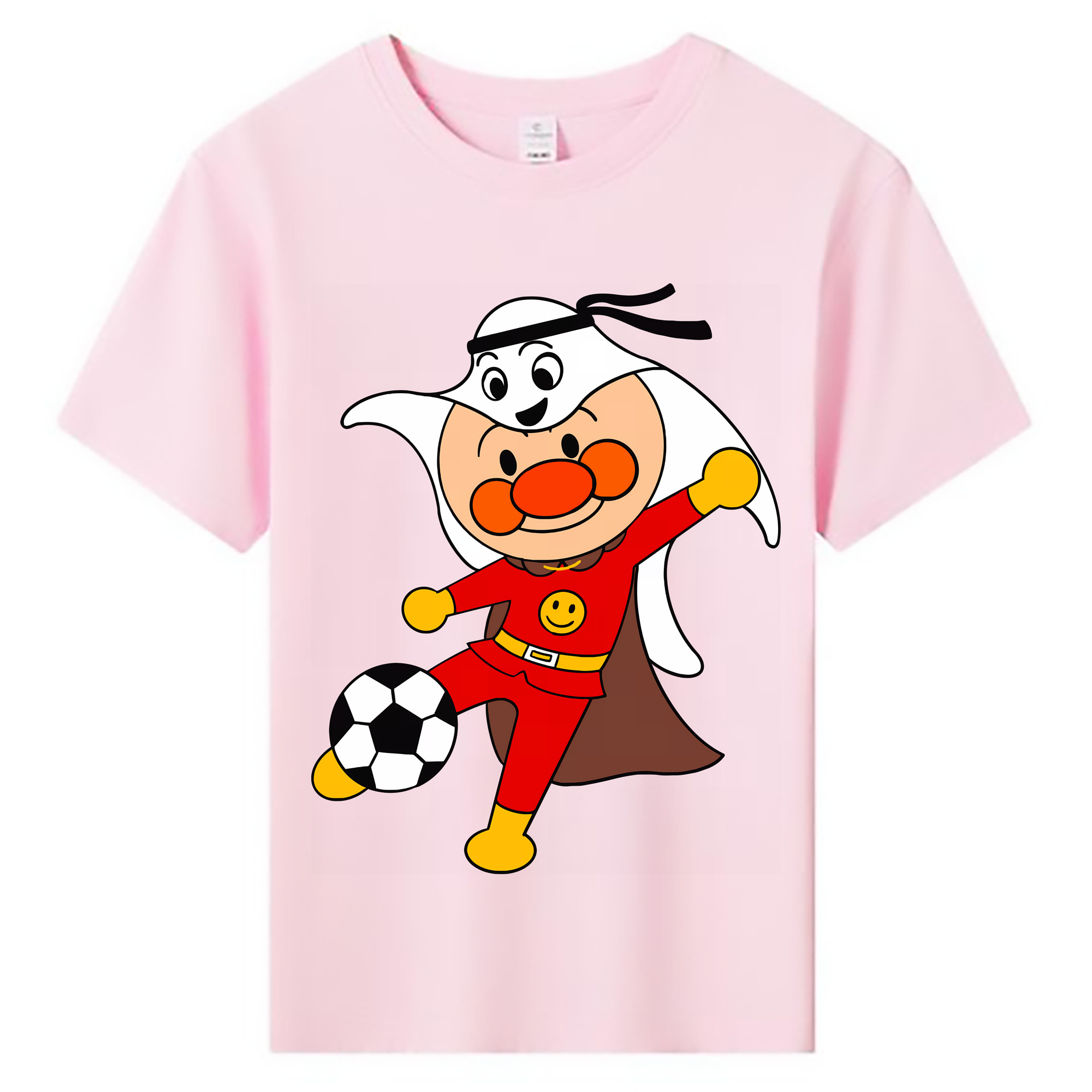 （画像用） アンパンマン Anpanman 綿100％キッズTシャツ（フロントプリント）