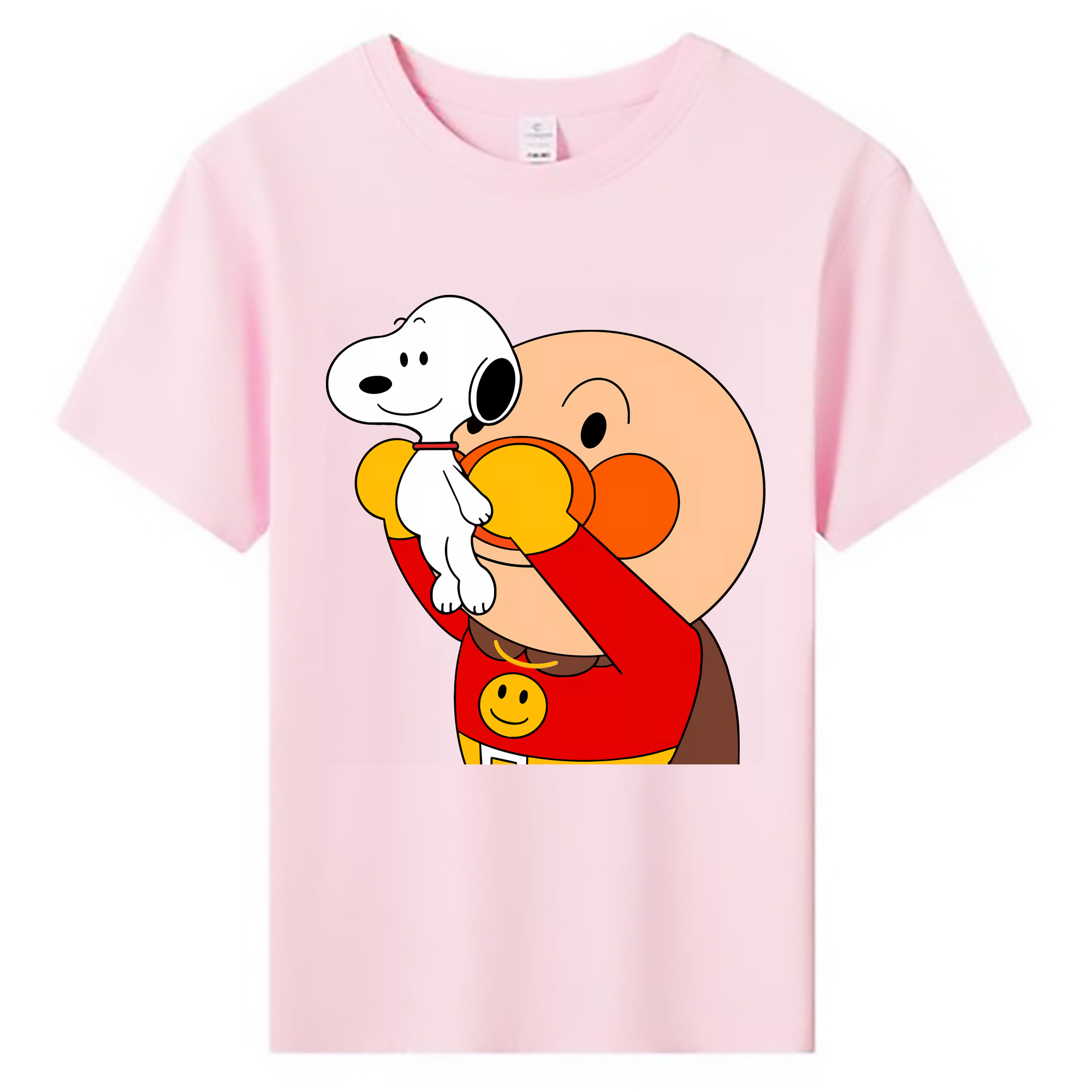 （画像用） アンパンマン Anpanman 綿100％キッズTシャツ（フロントプリント）