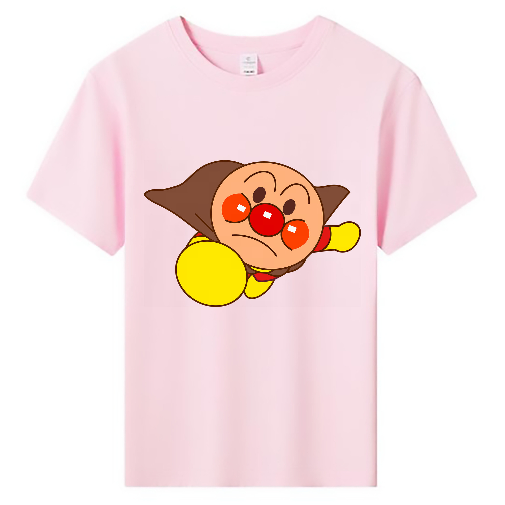 （画像用） アンパンマン Anpanman 綿100％キッズTシャツ（フロントプリント）