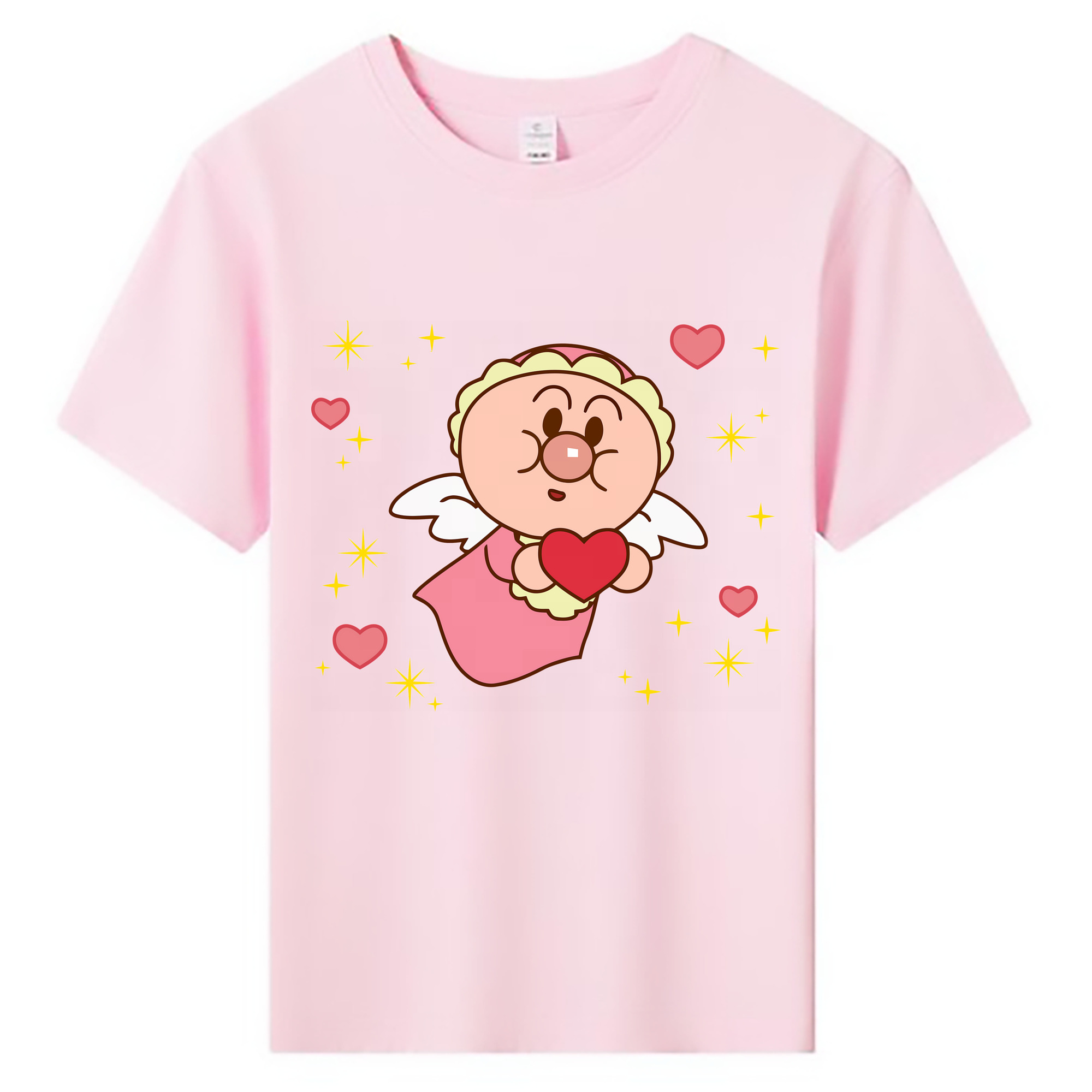 （画像用） アンパンマン Anpanman 綿100％キッズTシャツ（フロントプリント）