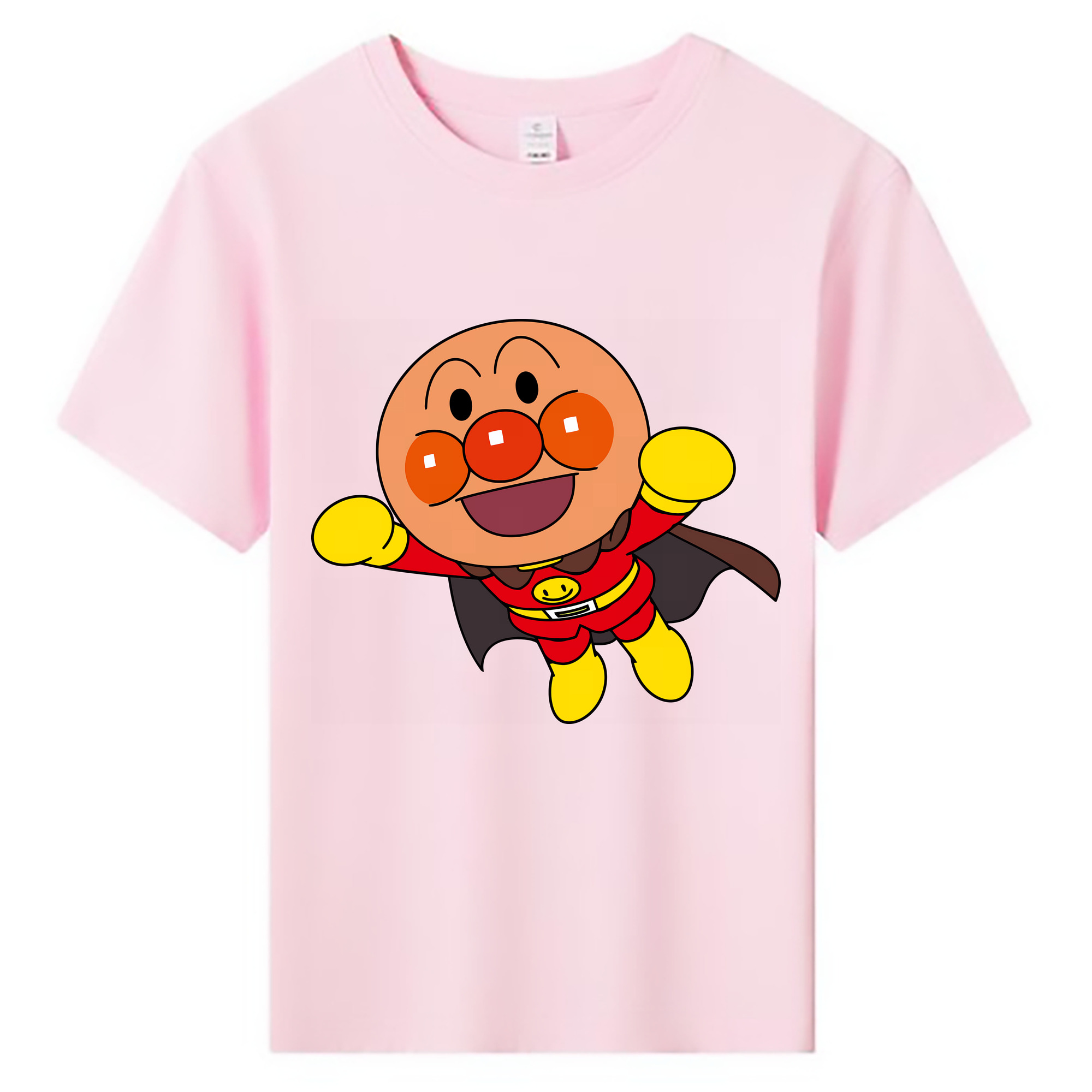 （画像用） アンパンマン Anpanman 綿100％キッズTシャツ（フロントプリント）