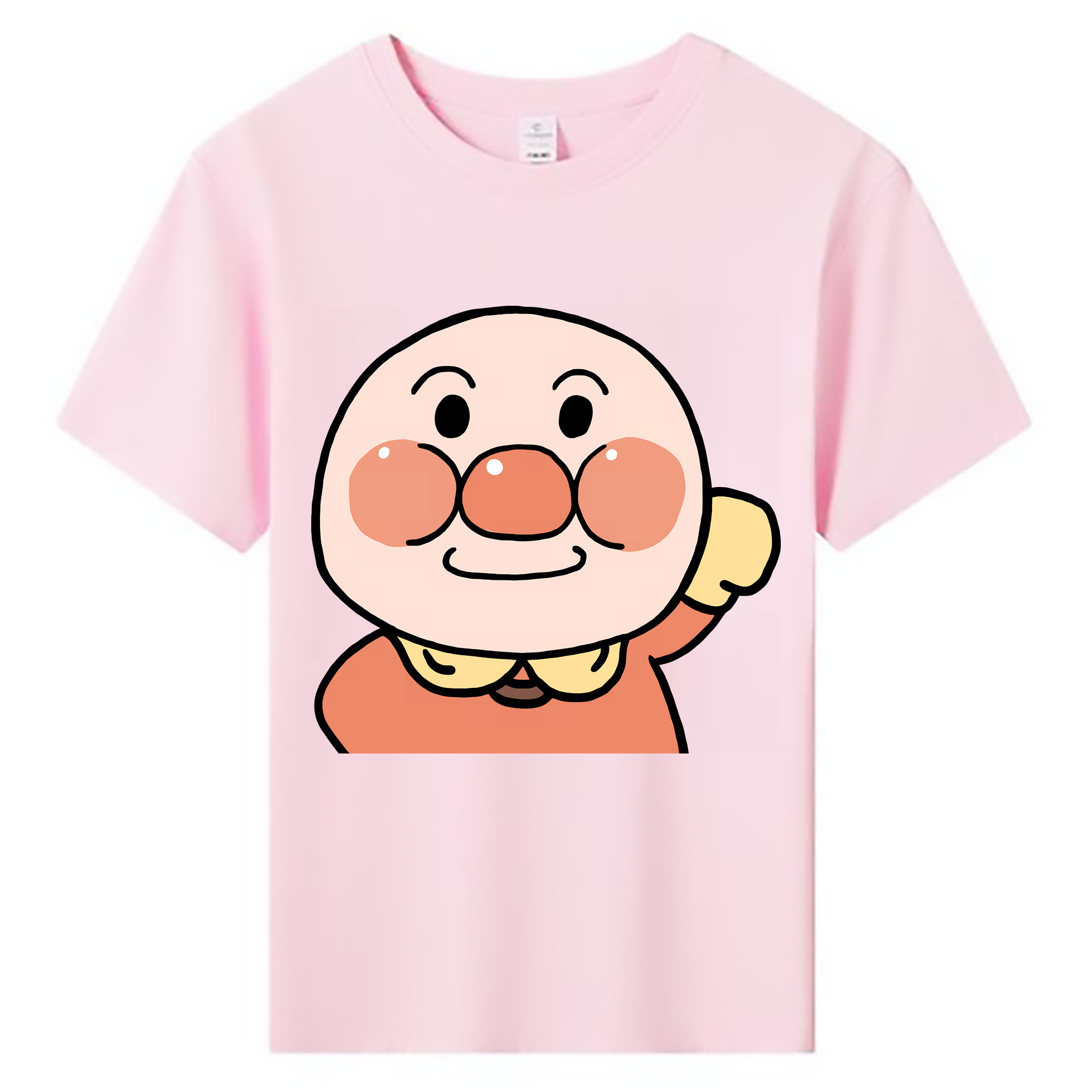 （画像用） アンパンマン Anpanman 綿100％キッズTシャツ（フロントプリント）
