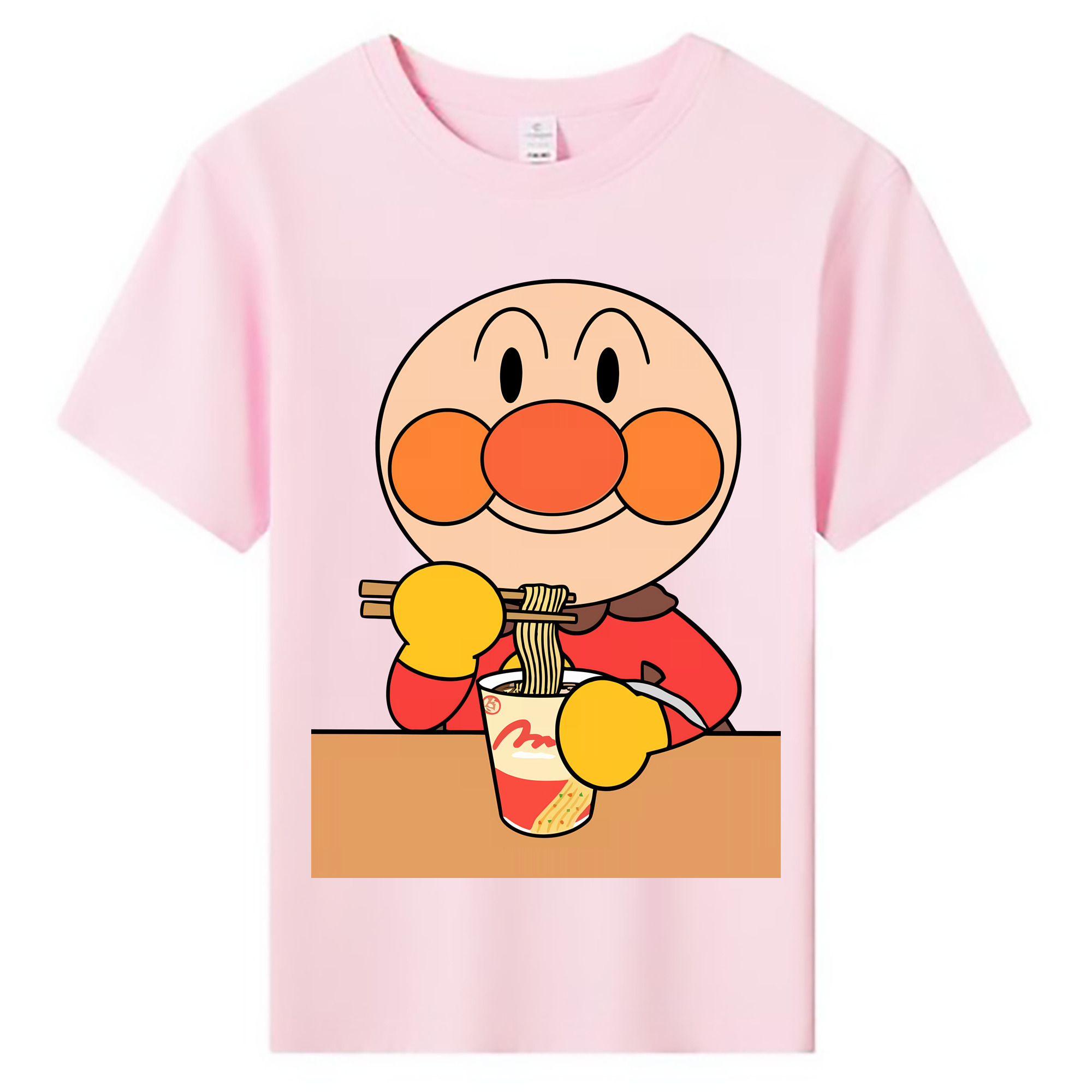 （画像用） アンパンマン Anpanman 綿100％キッズTシャツ（フロントプリント）