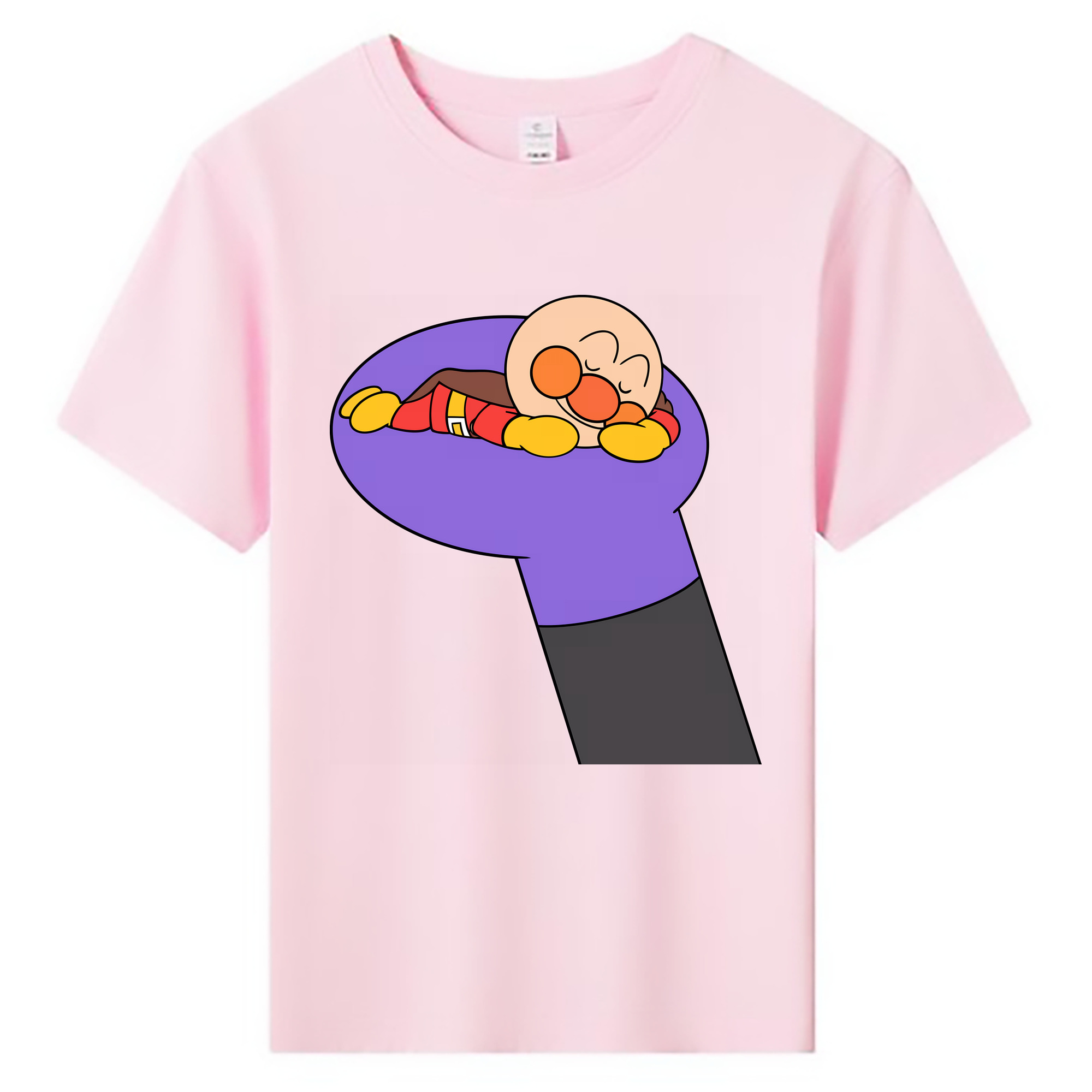 （画像用） アンパンマン Anpanman 綿100％キッズTシャツ（フロントプリント）