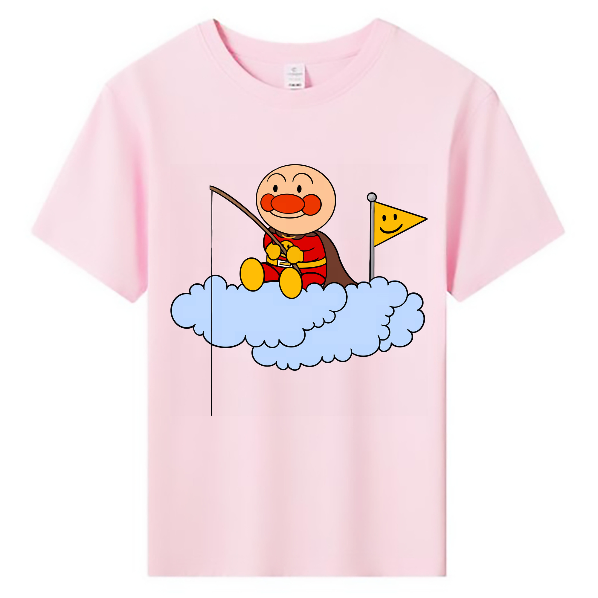 （画像用） アンパンマン Anpanman 綿100％キッズTシャツ（フロントプリント）