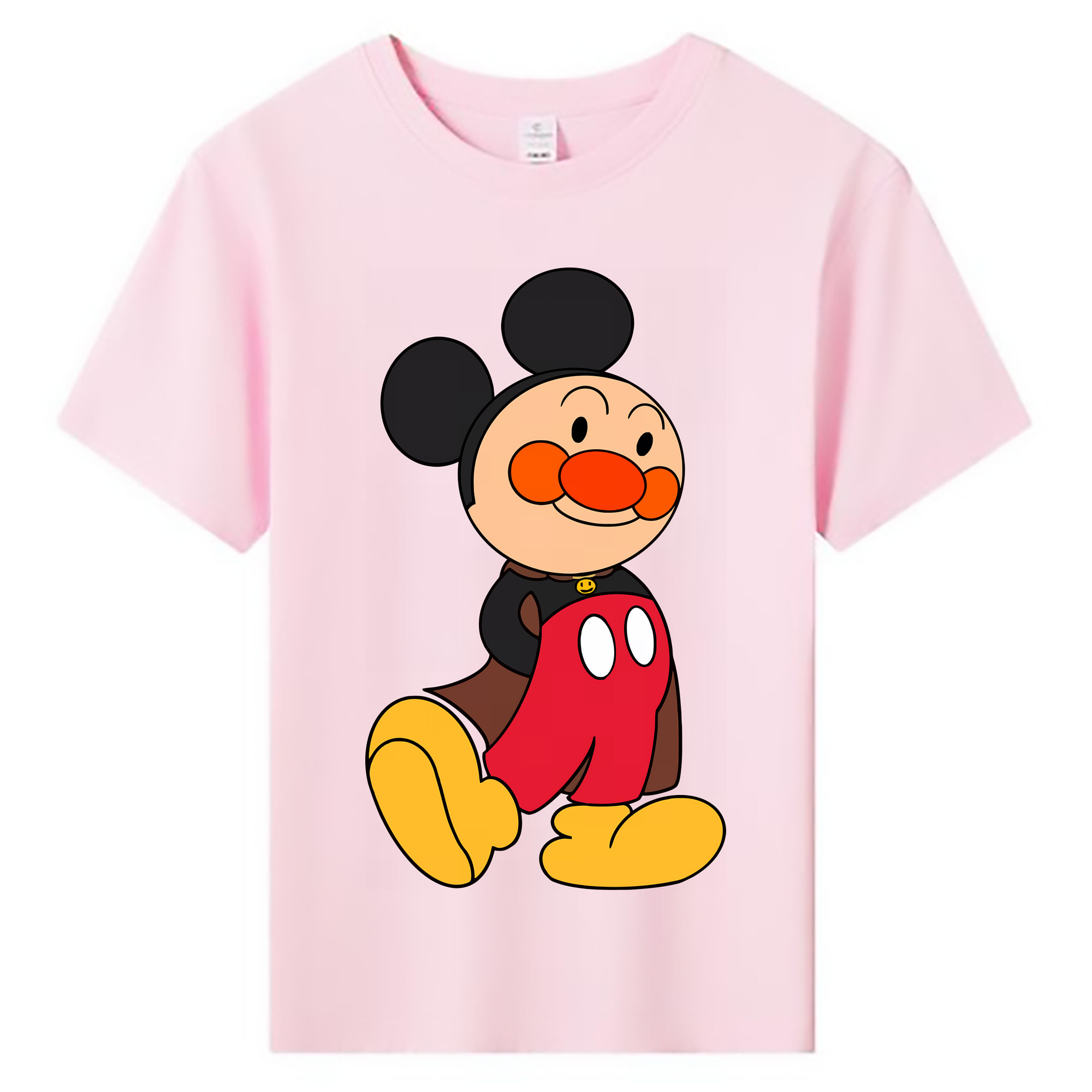 （画像用） アンパンマン Anpanman 綿100％キッズTシャツ（フロントプリント）