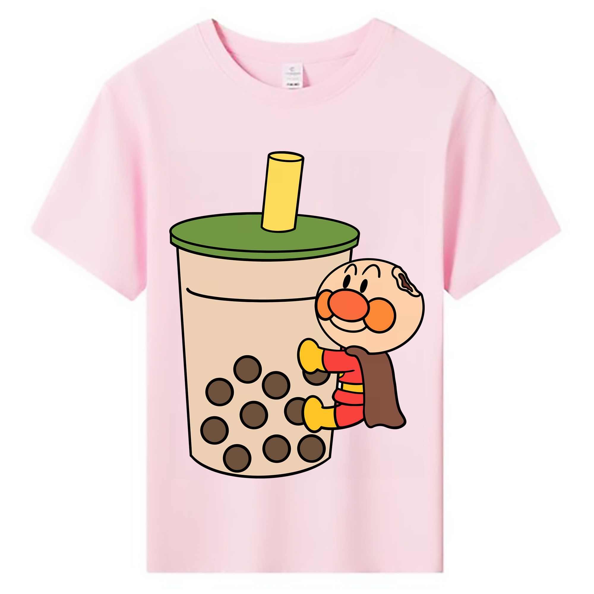 （画像用） アンパンマン Anpanman 綿100％キッズTシャツ（フロントプリント）