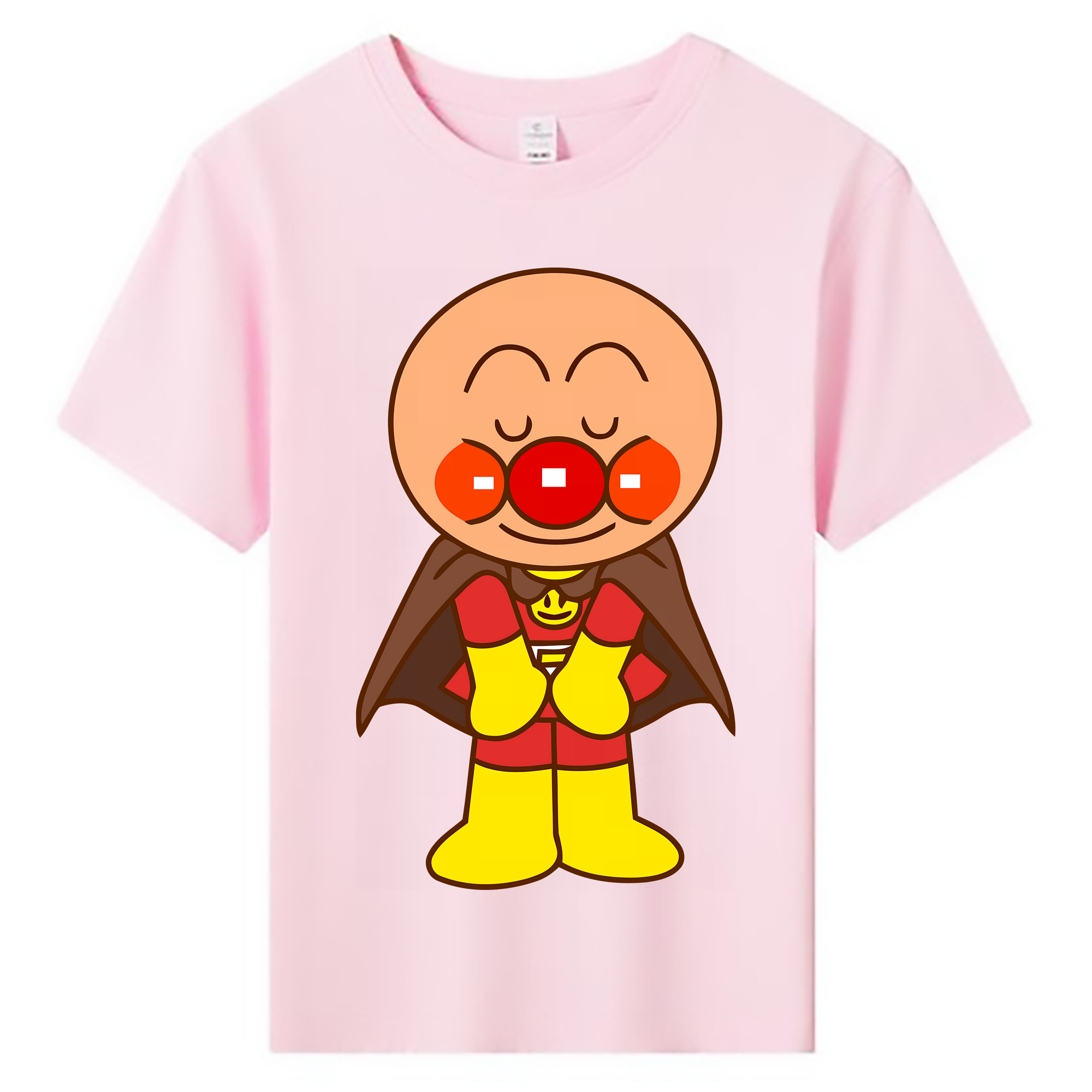 （画像用） アンパンマン Anpanman 綿100％キッズTシャツ（フロントプリント）