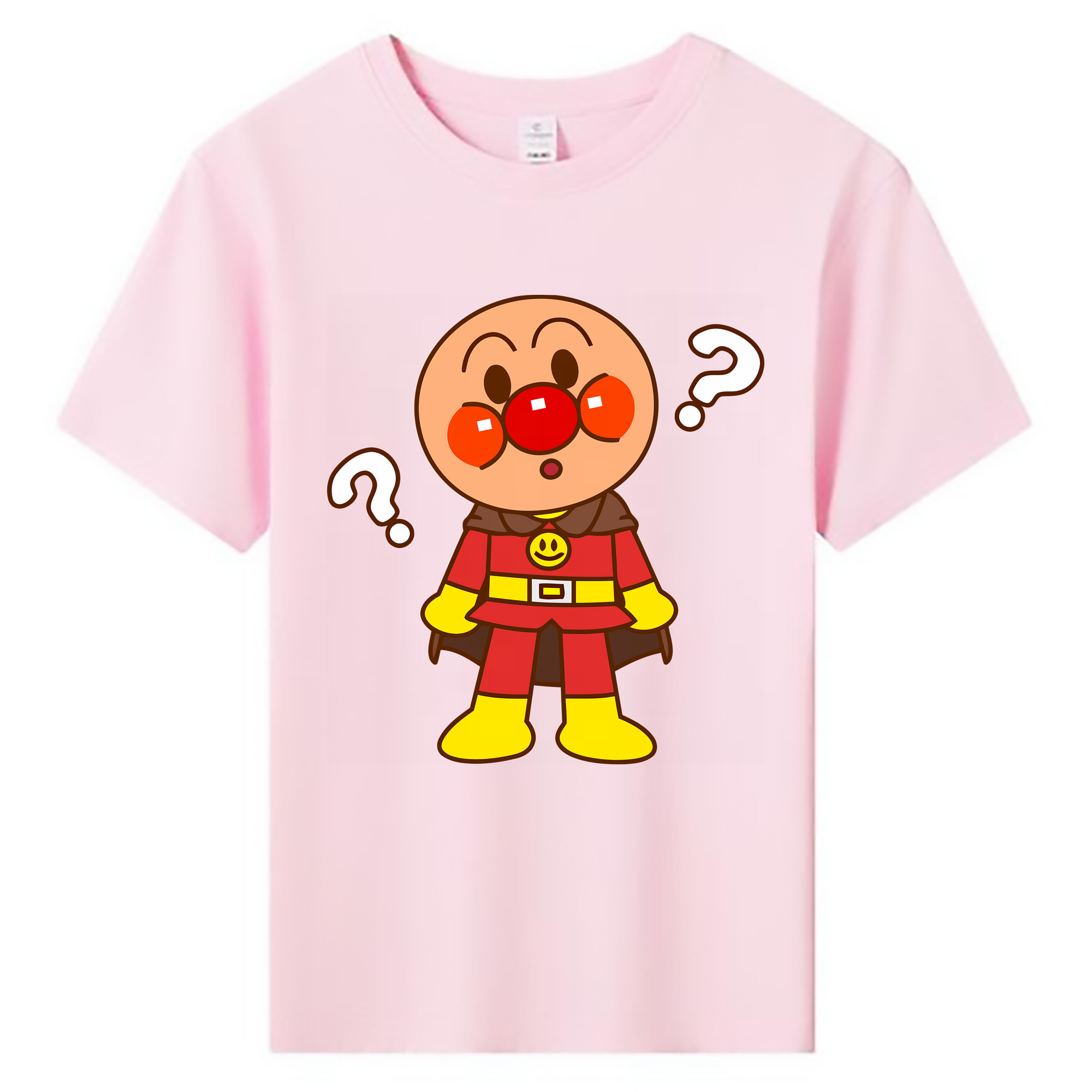 （画像用） アンパンマン Anpanman 綿100％キッズTシャツ（フロントプリント）