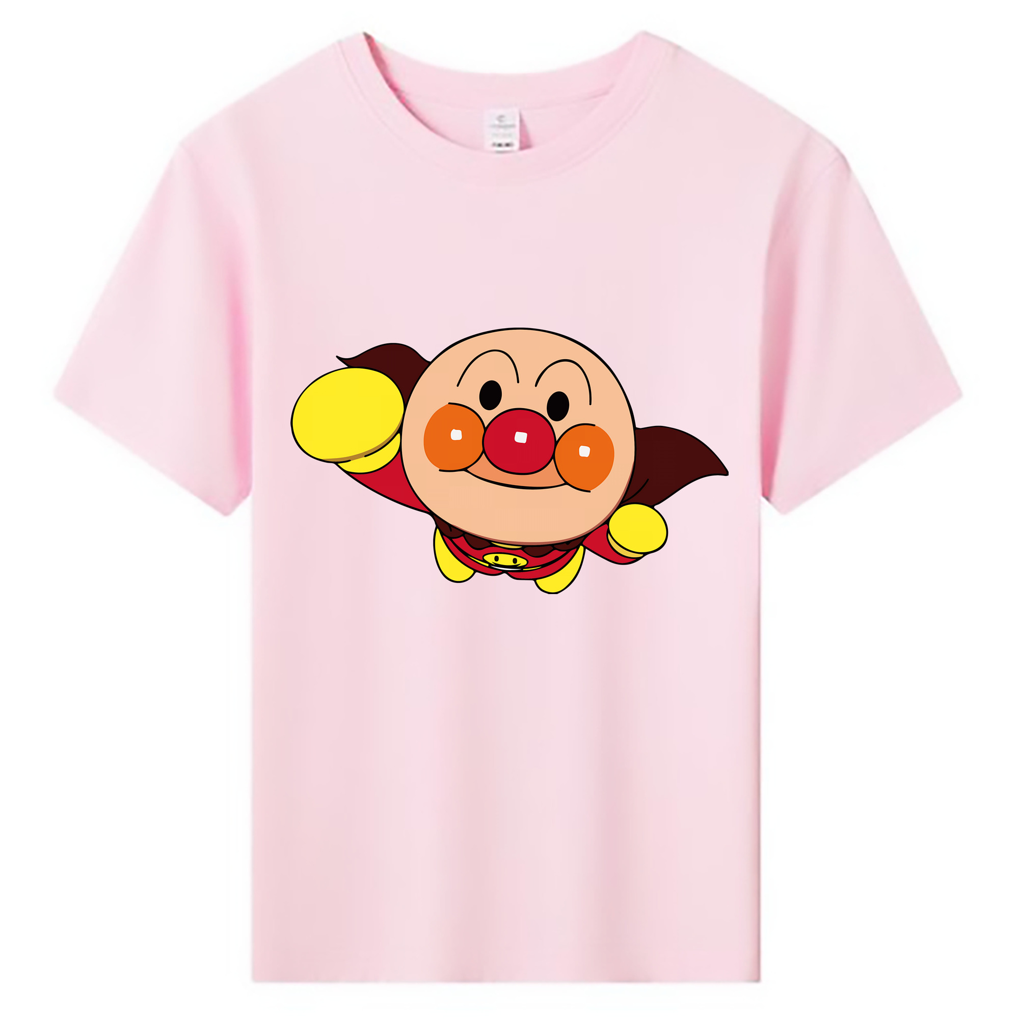 （画像用） アンパンマン Anpanman 綿100％キッズTシャツ（フロントプリント）