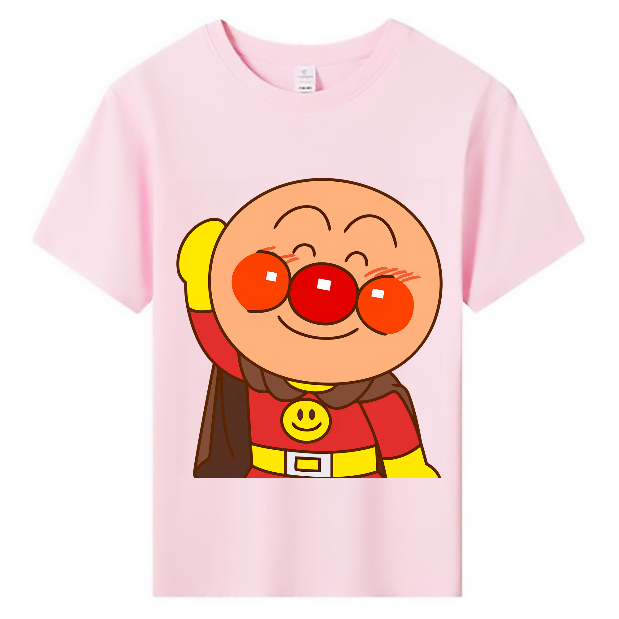 （画像用） アンパンマン Anpanman 綿100％キッズTシャツ（フロントプリント）