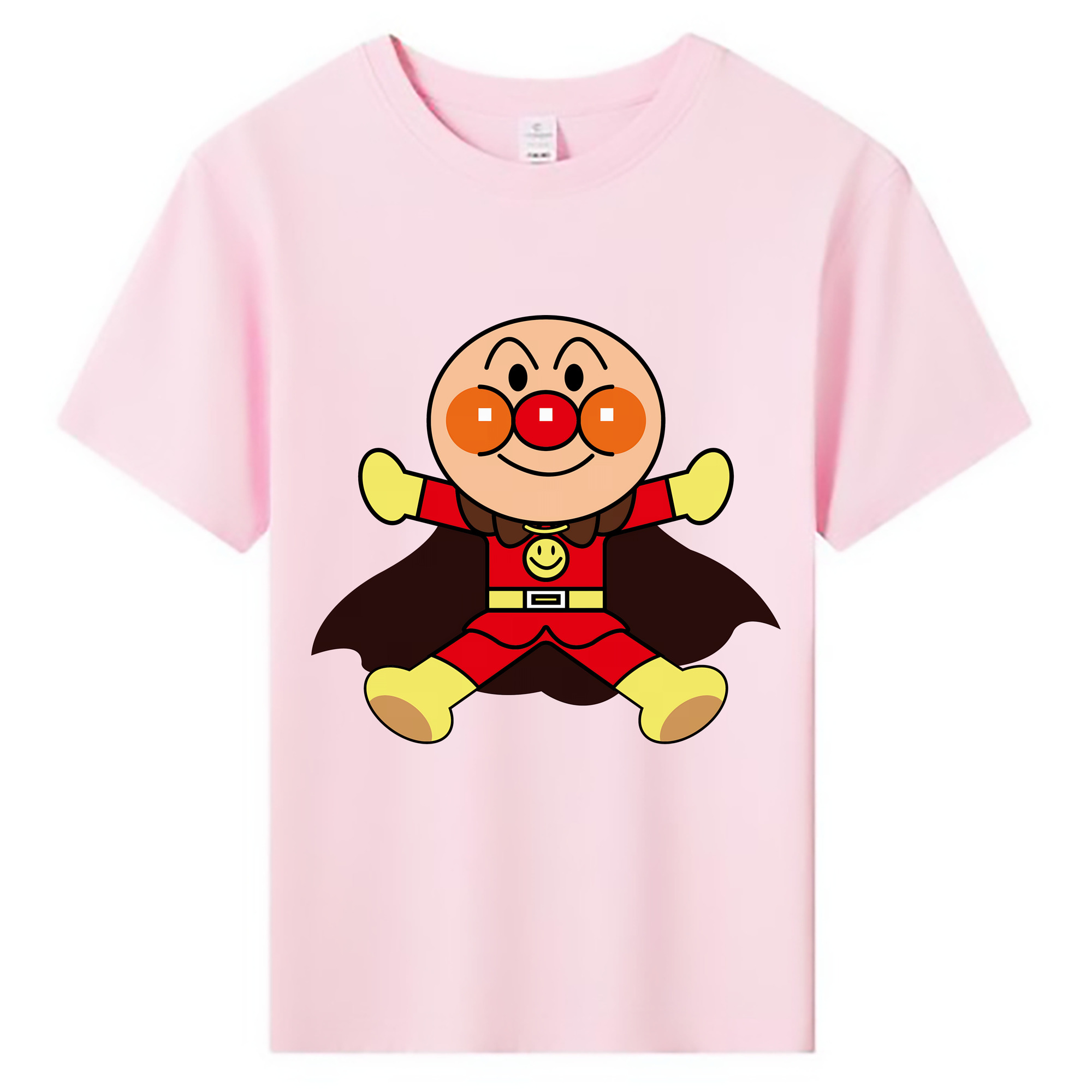 （画像用） アンパンマン Anpanman 綿100％キッズTシャツ（フロントプリント）