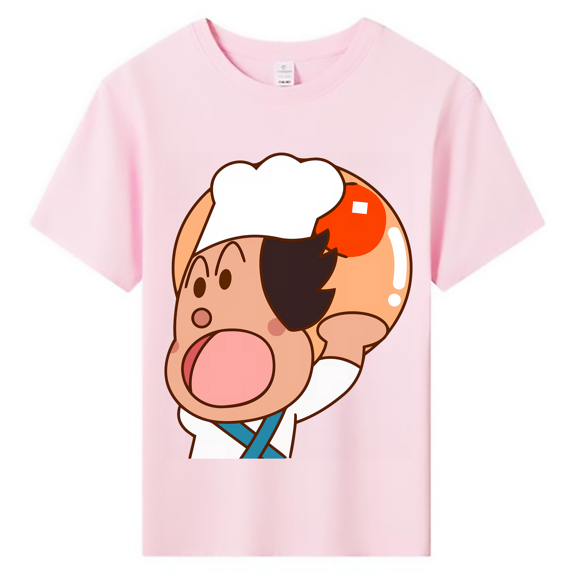 （画像用） アンパンマン Anpanman 綿100％キッズTシャツ（フロントプリント）