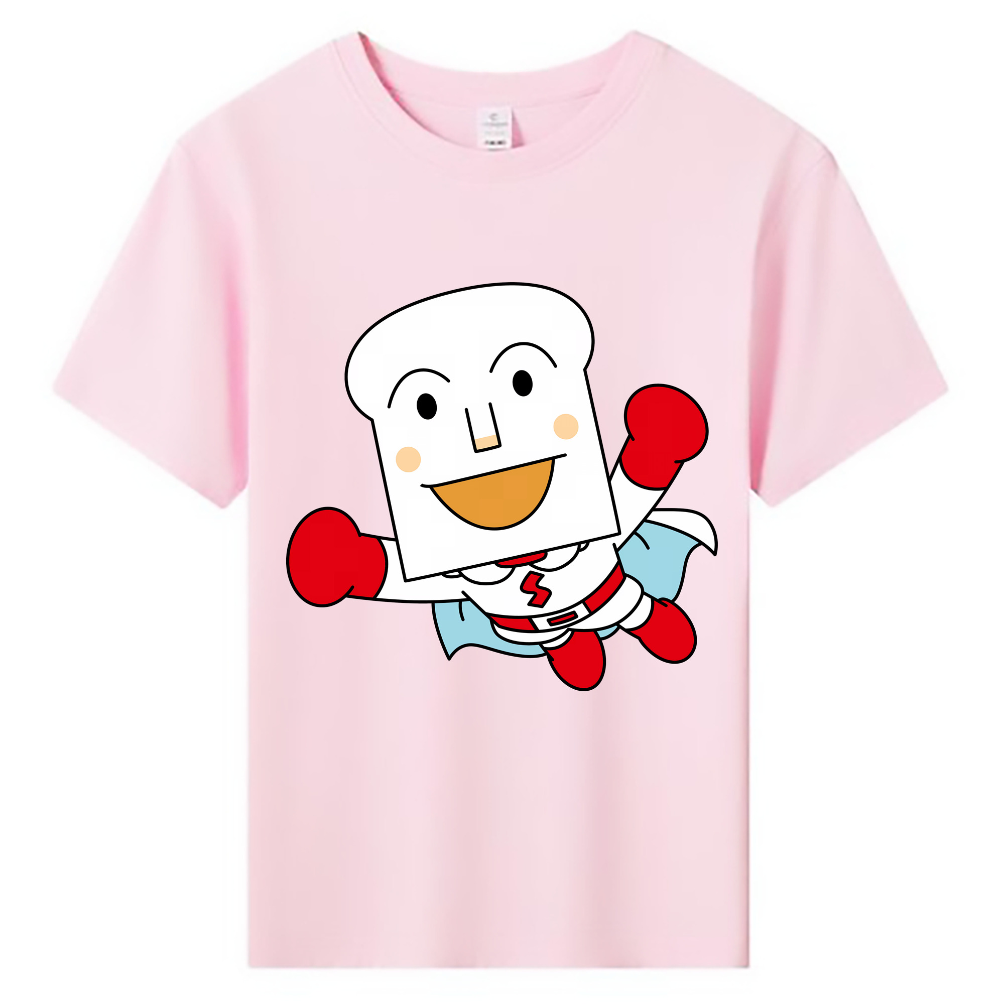 （画像用） アンパンマン Anpanman 綿100％キッズTシャツ（フロントプリント）