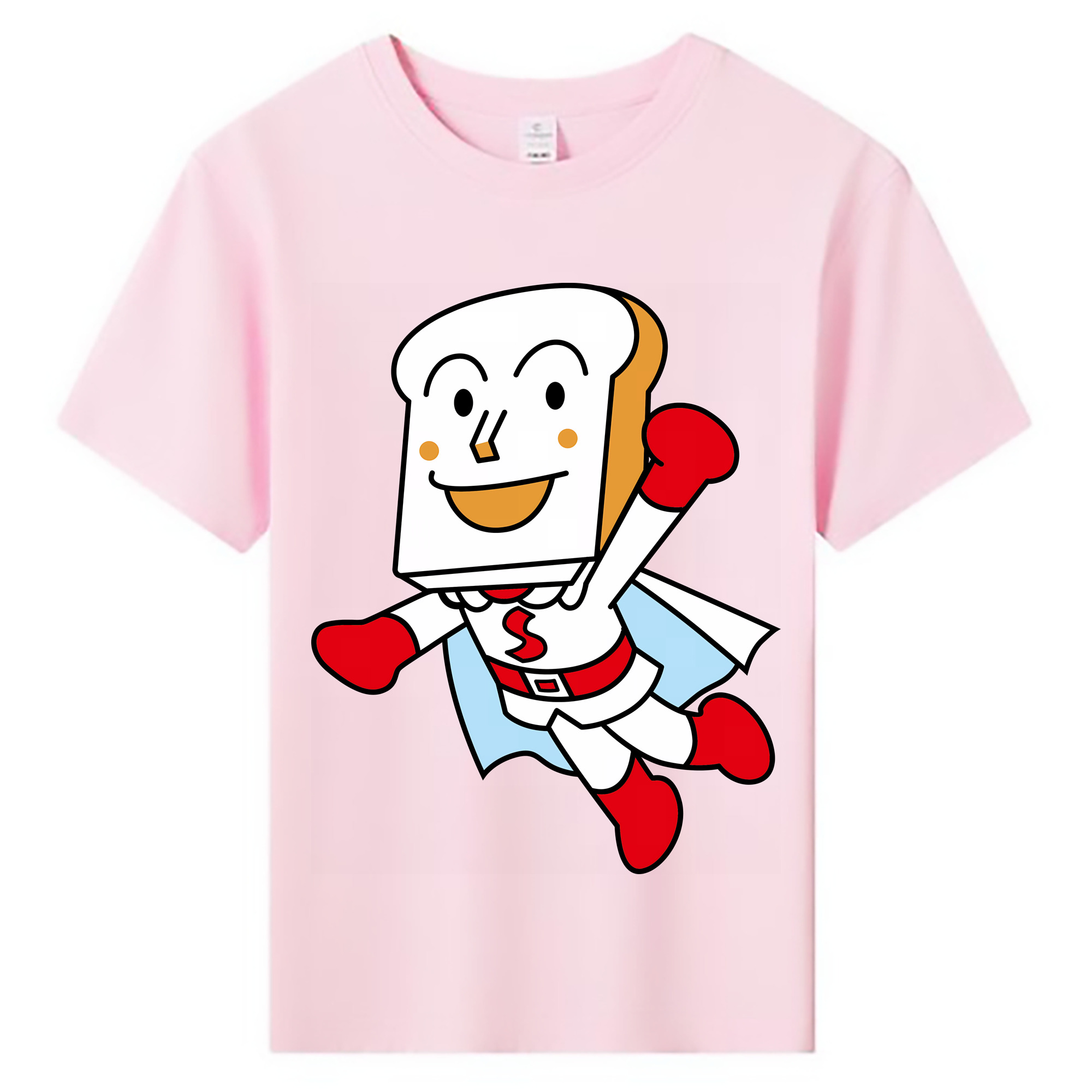 （画像用） アンパンマン Anpanman 綿100％キッズTシャツ（フロントプリント）