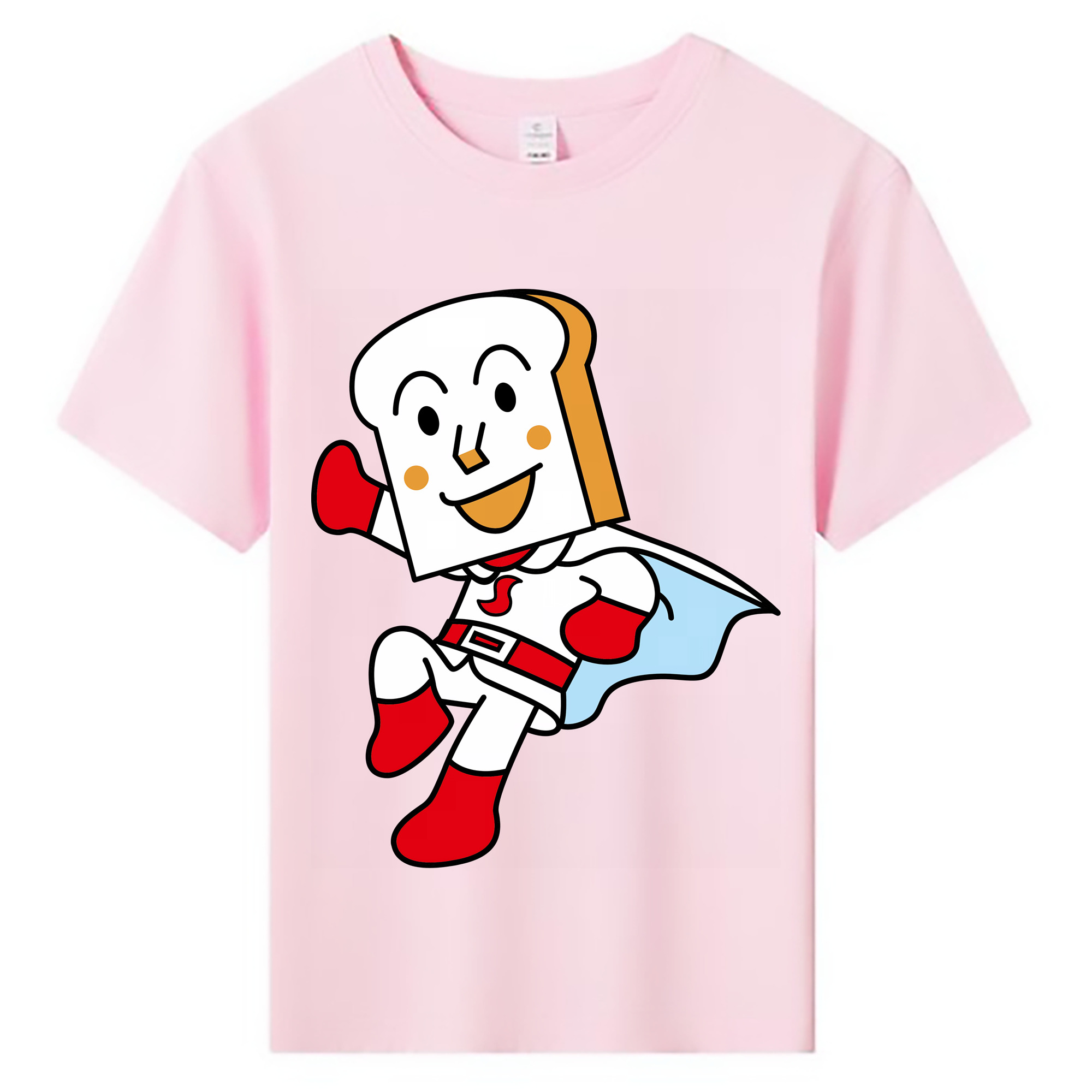 （画像用） アンパンマン Anpanman 綿100％キッズTシャツ（フロントプリント）