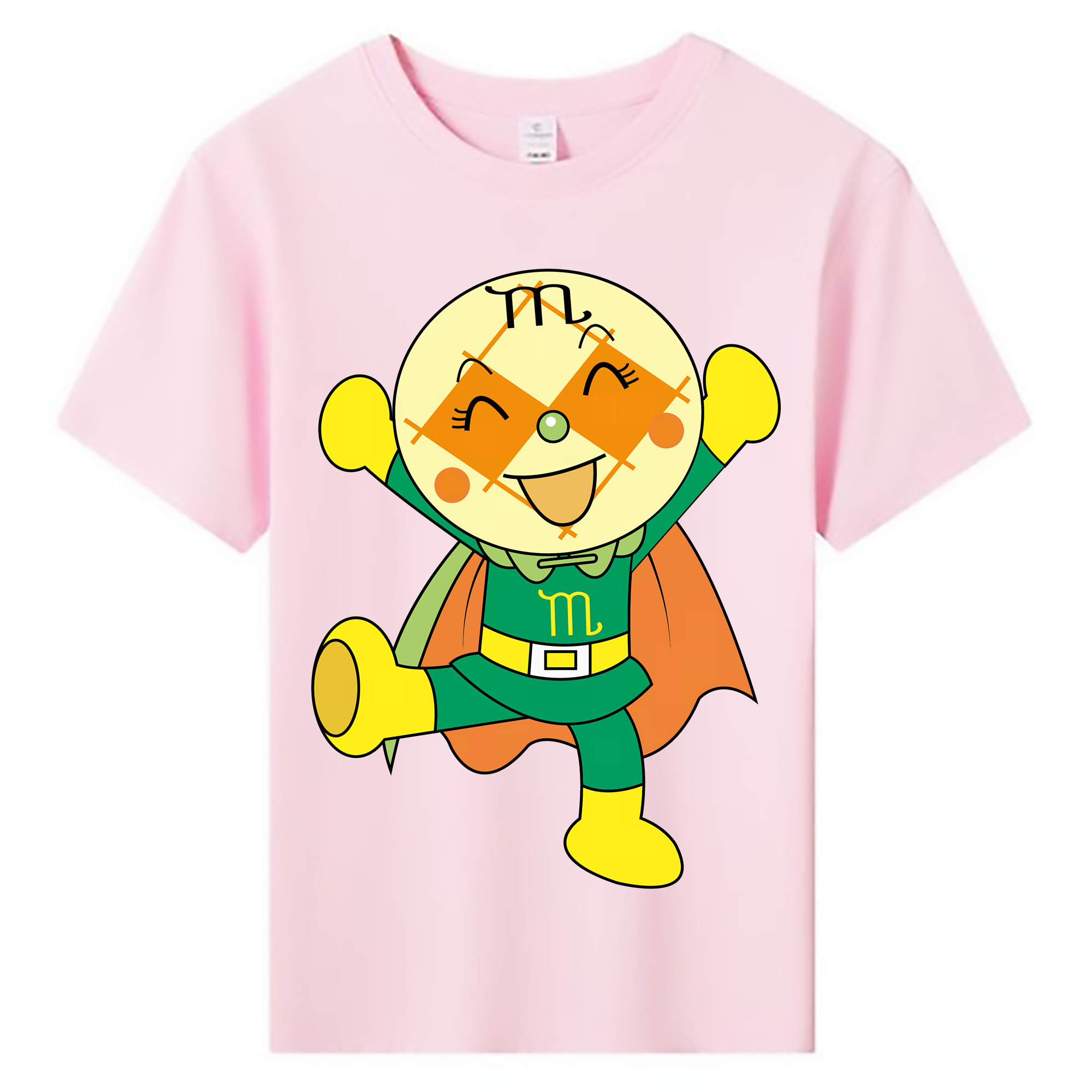 （画像用） アンパンマン Anpanman 綿100％キッズTシャツ（フロントプリント）