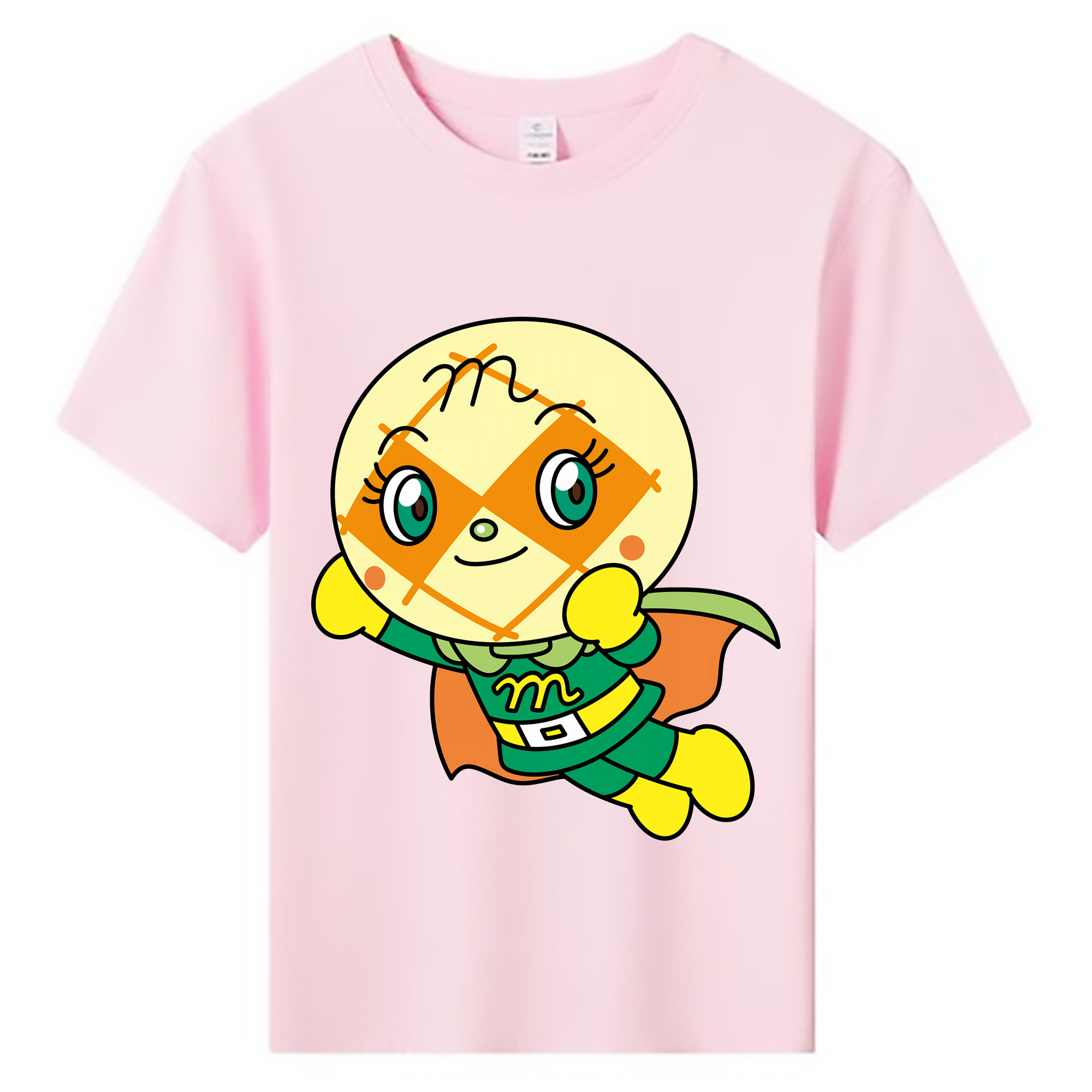 （画像用） アンパンマン Anpanman 綿100％キッズTシャツ（フロントプリント）