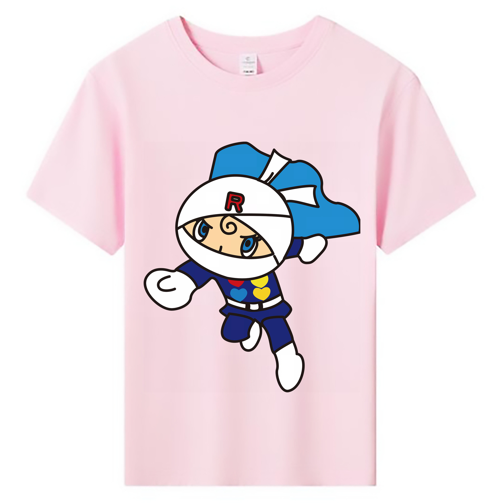 （画像用） アンパンマン Anpanman 綿100％キッズTシャツ（フロントプリント）