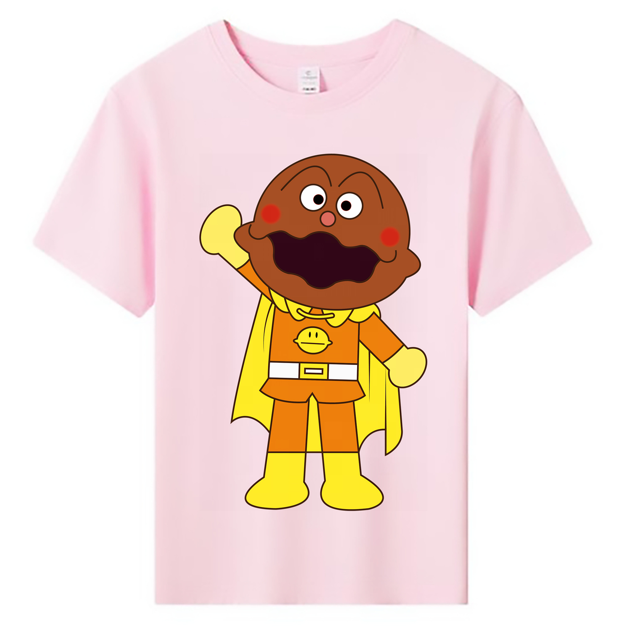 （画像用） アンパンマン Anpanman 綿100％キッズTシャツ（フロントプリント）