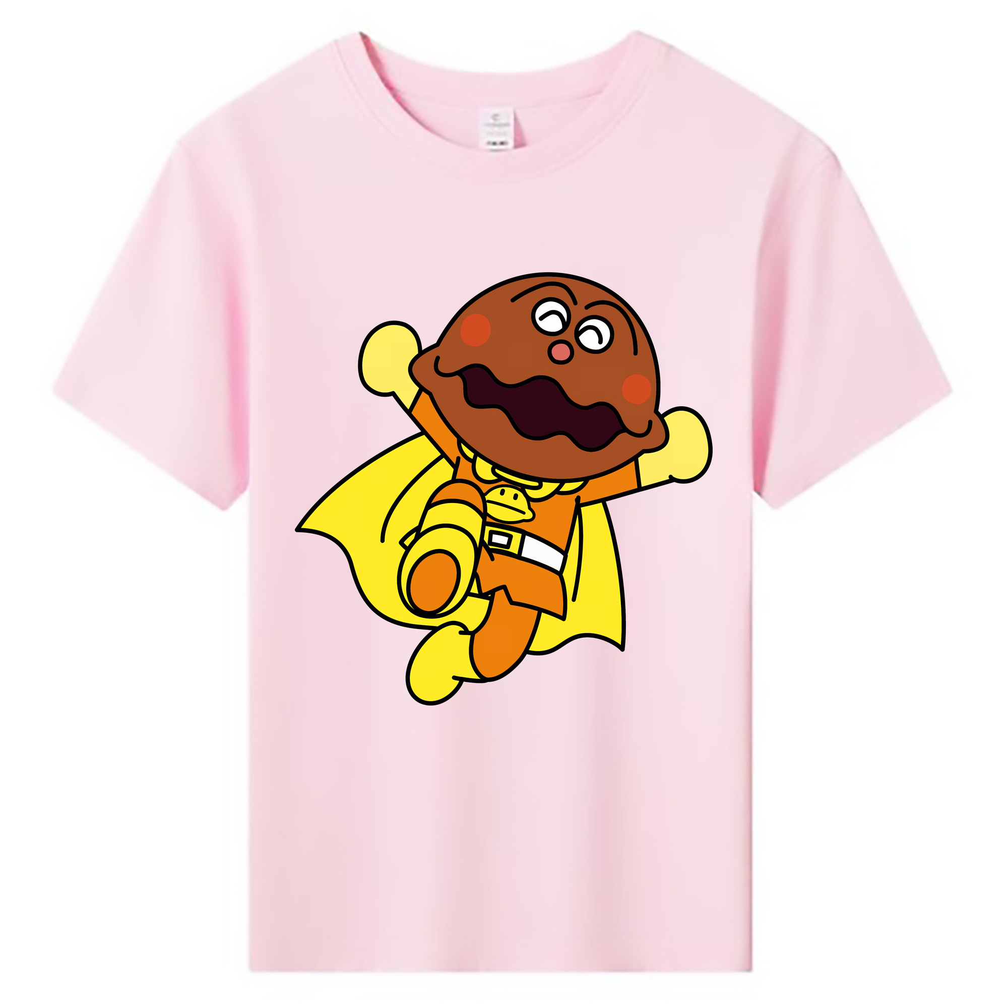 （画像用） アンパンマン Anpanman 綿100％キッズTシャツ（フロントプリント）