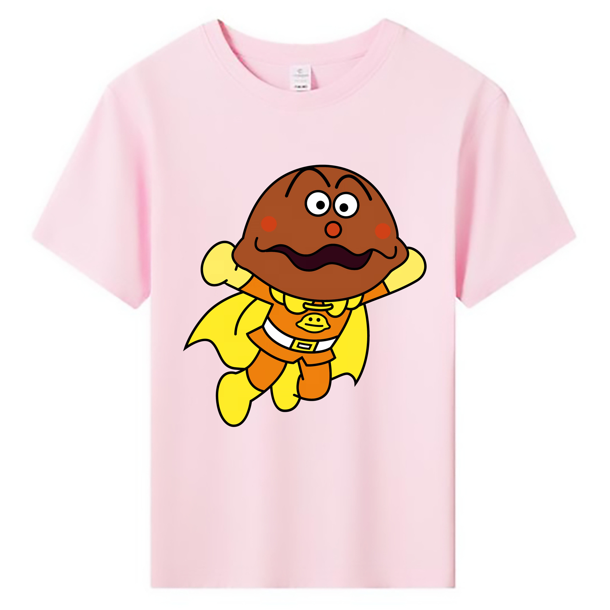 （画像用） アンパンマン Anpanman 綿100％キッズTシャツ（フロントプリント）