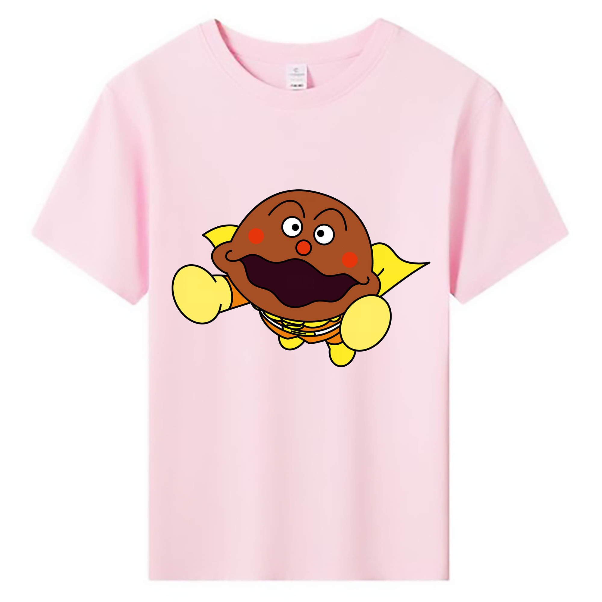 （画像用） アンパンマン Anpanman 綿100％キッズTシャツ（フロントプリント）