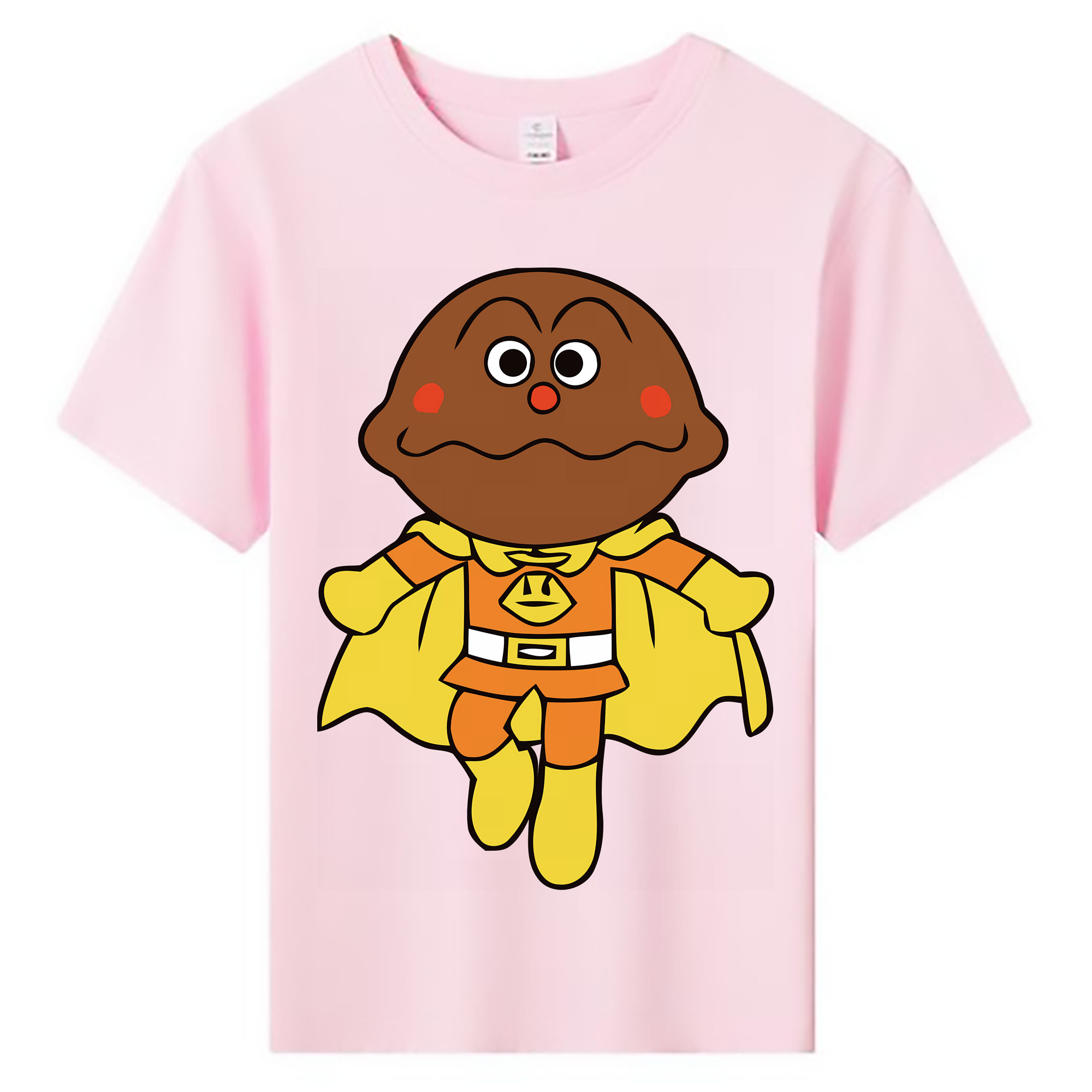 （画像用） アンパンマン Anpanman 綿100％キッズTシャツ（フロントプリント）