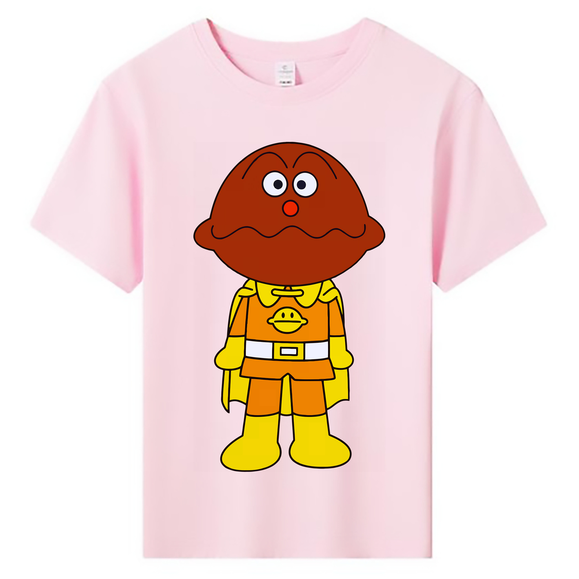 （画像用） アンパンマン Anpanman 綿100％キッズTシャツ（フロントプリント）