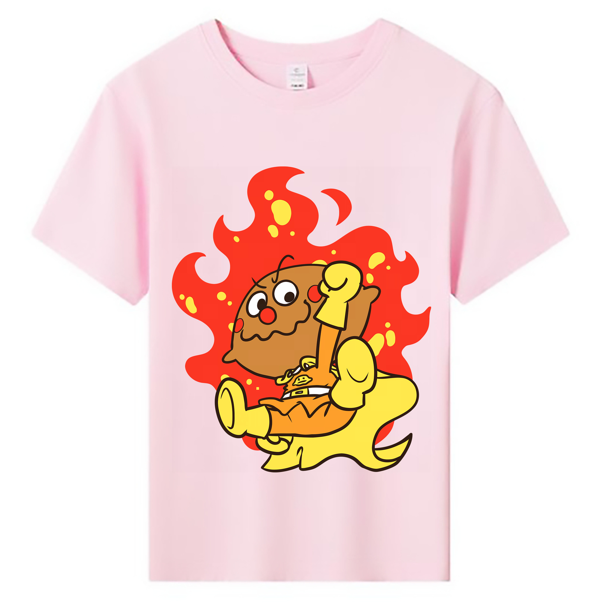 （画像用） アンパンマン Anpanman 綿100％キッズTシャツ（フロントプリント）