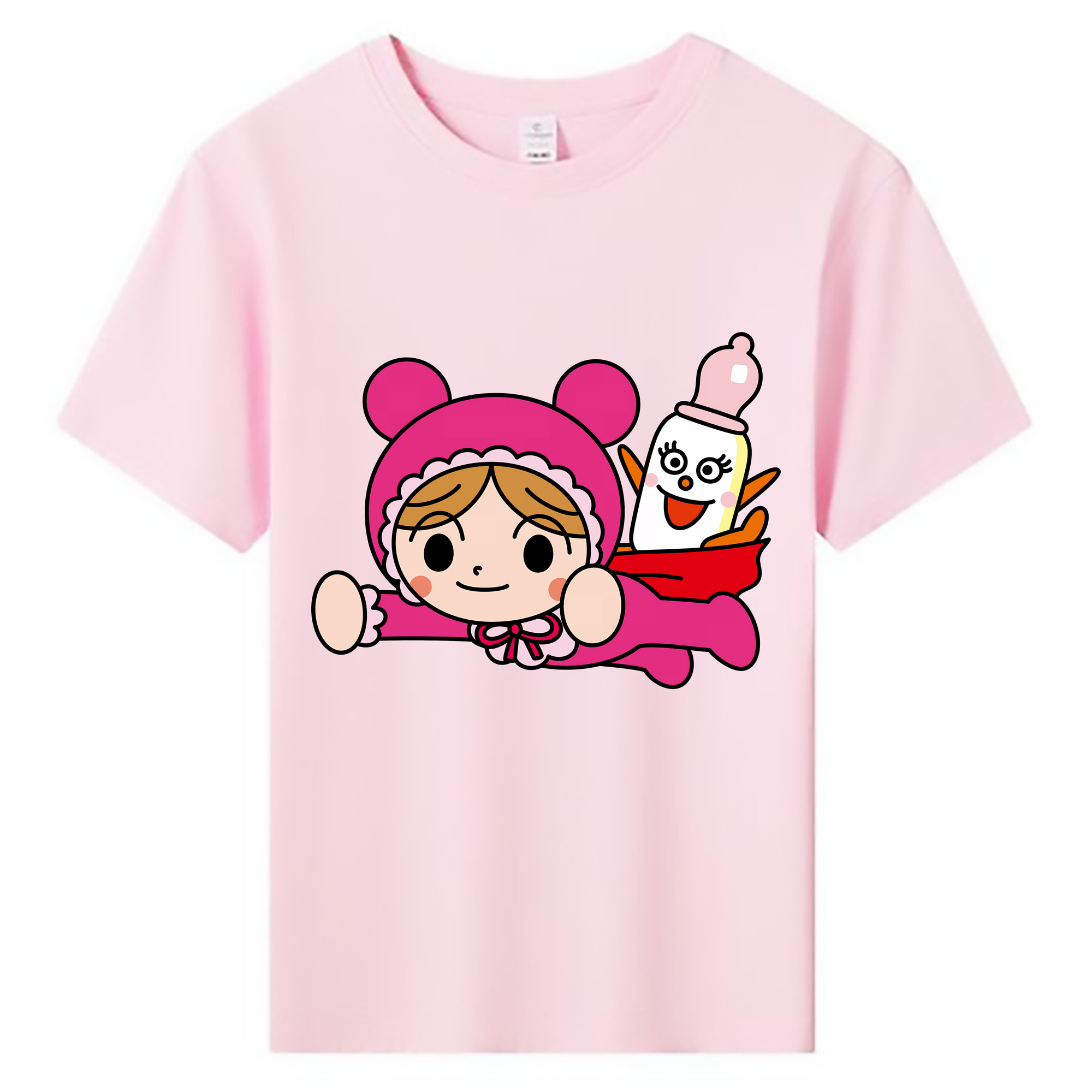 （画像用） アンパンマン Anpanman 綿100％キッズTシャツ（フロントプリント）