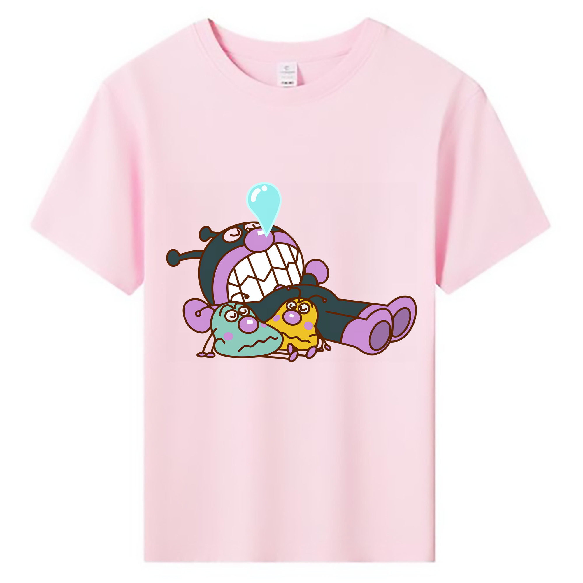 （画像用） アンパンマン Anpanman 綿100％キッズTシャツ（フロントプリント）