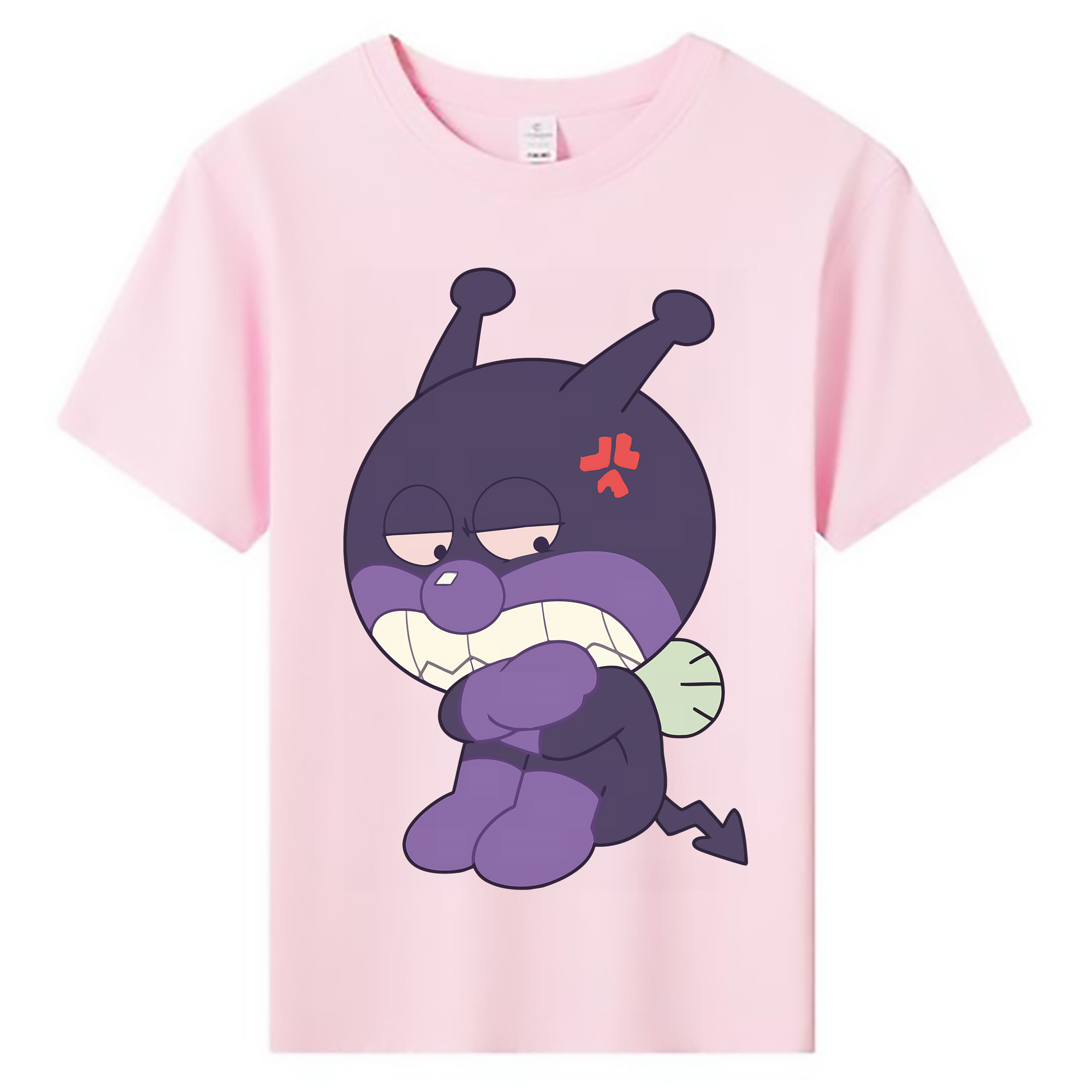 （画像用） アンパンマン Anpanman 綿100％キッズTシャツ（フロントプリント）