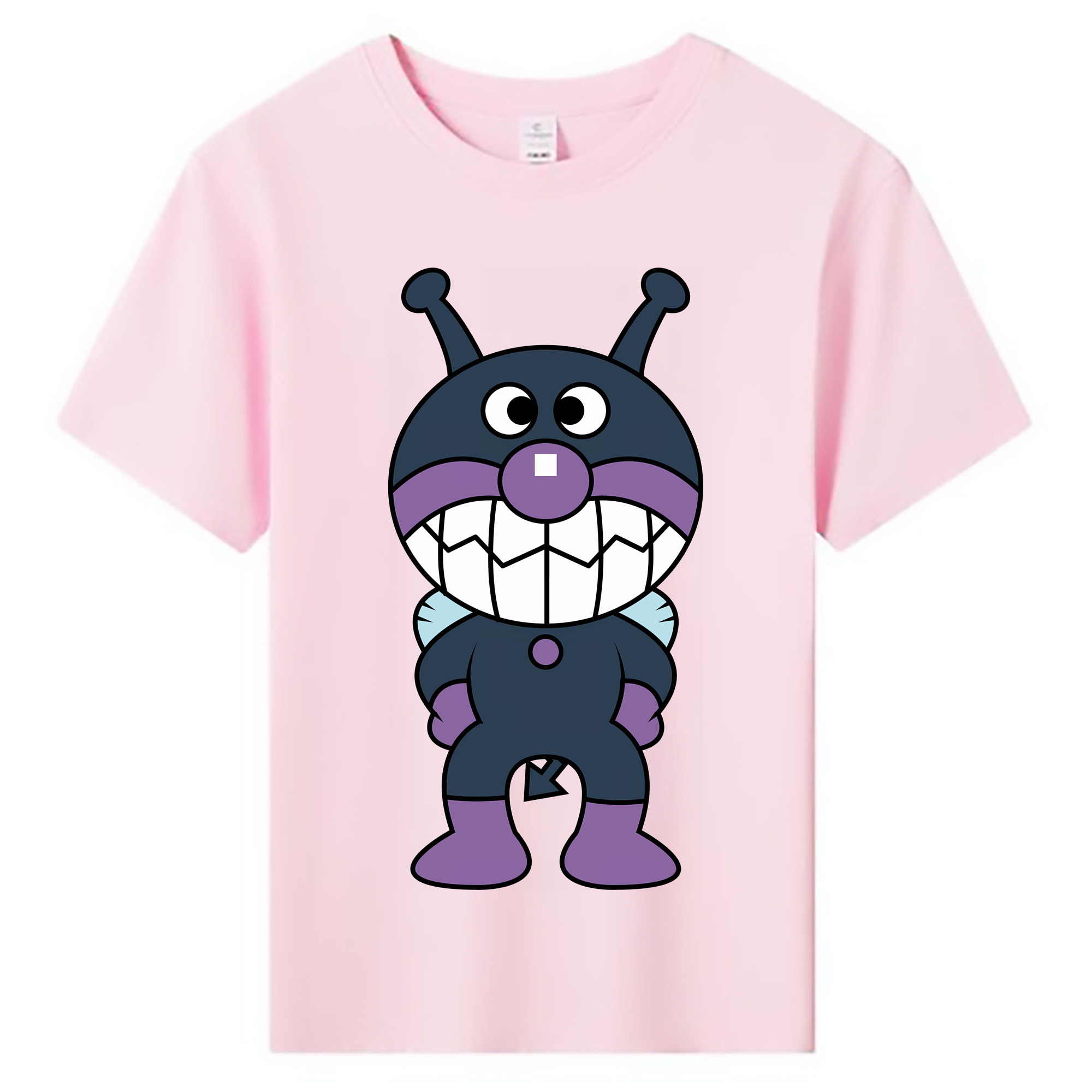 （画像用） アンパンマン Anpanman 綿100％キッズTシャツ（フロントプリント）
